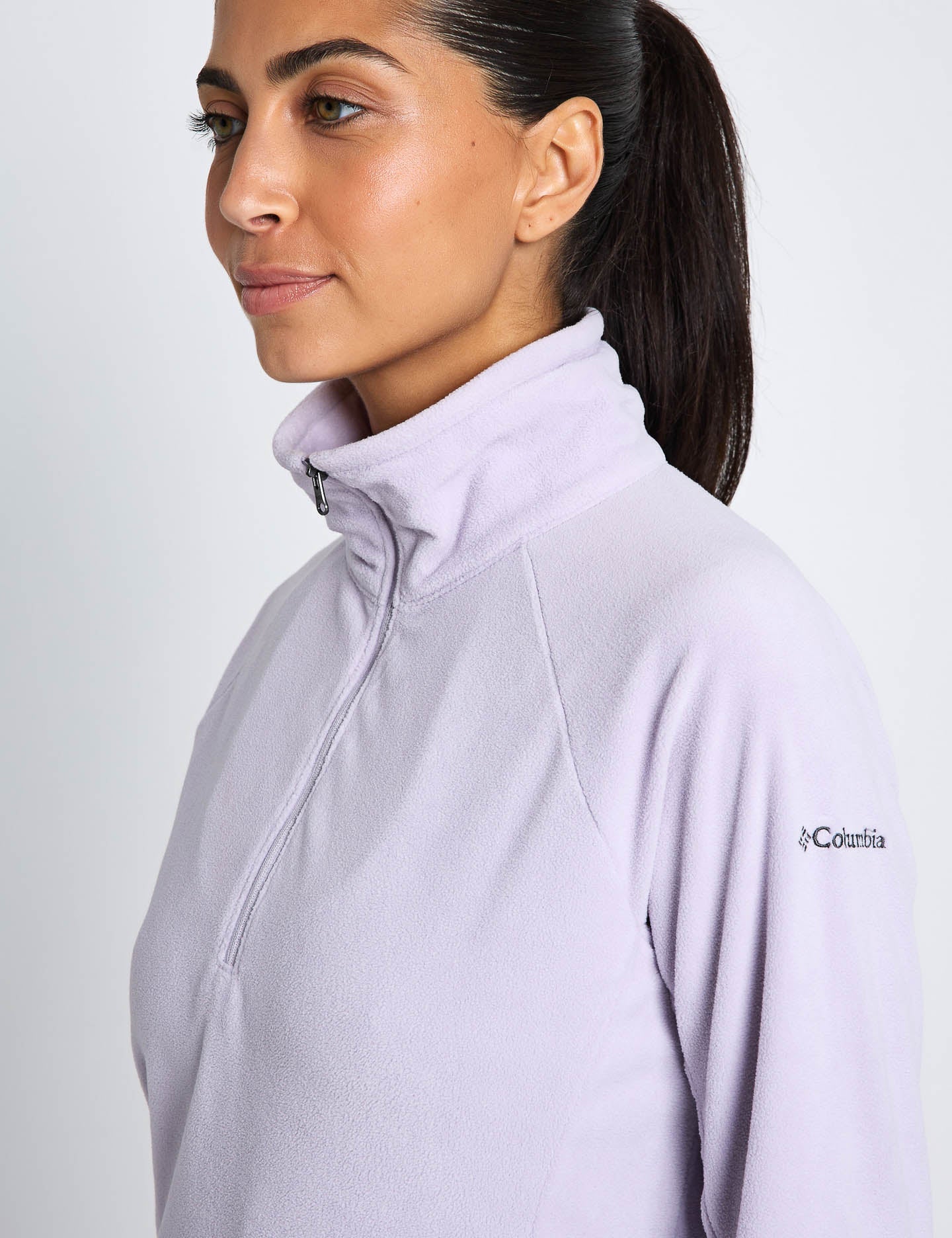 Glacial IV Half Zip Fleece - Lavender Pearl