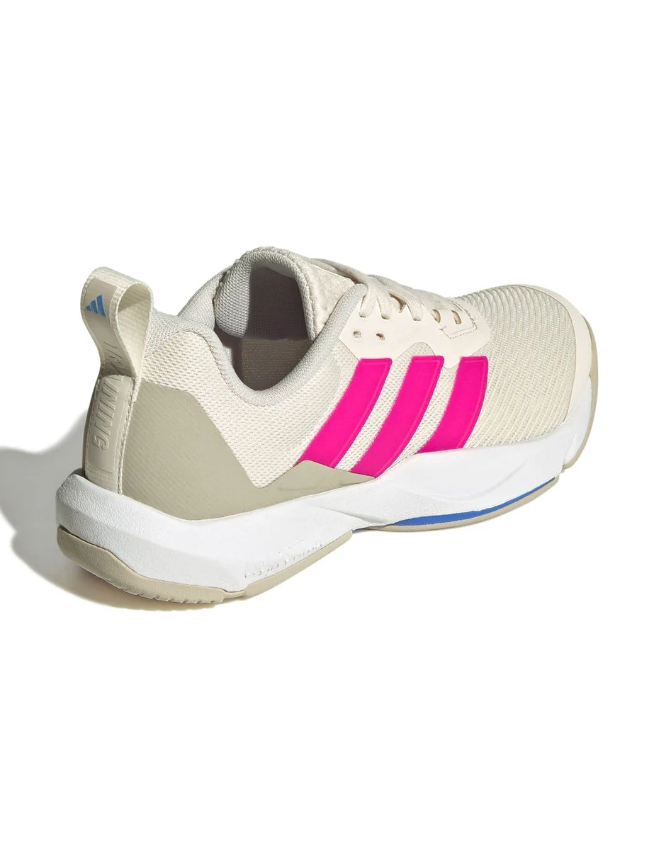Dropset 3 Strength Training Shoes - Chalk White/Shock Pink/Blue Fusion