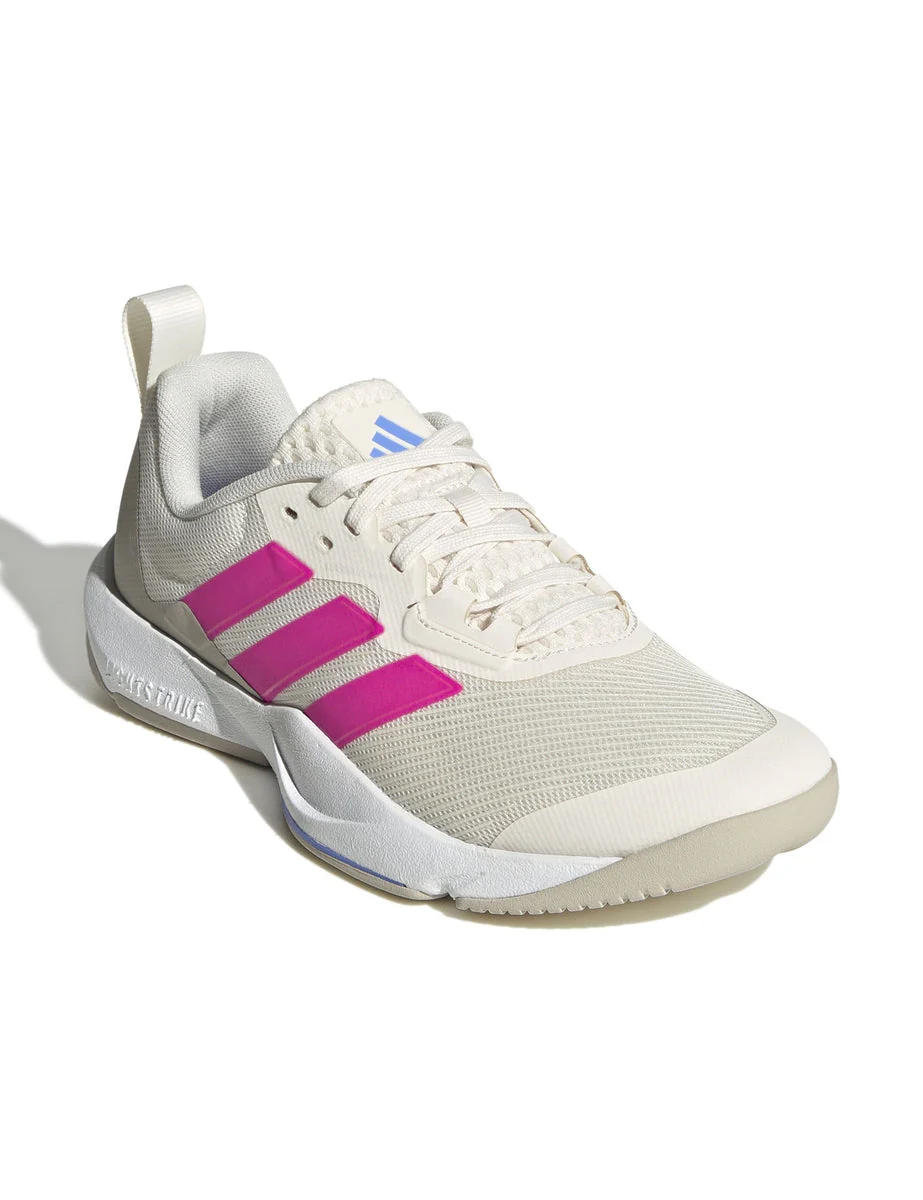 Dropset 3 Strength Training Shoes - Chalk White/Shock Pink/Blue Fusion