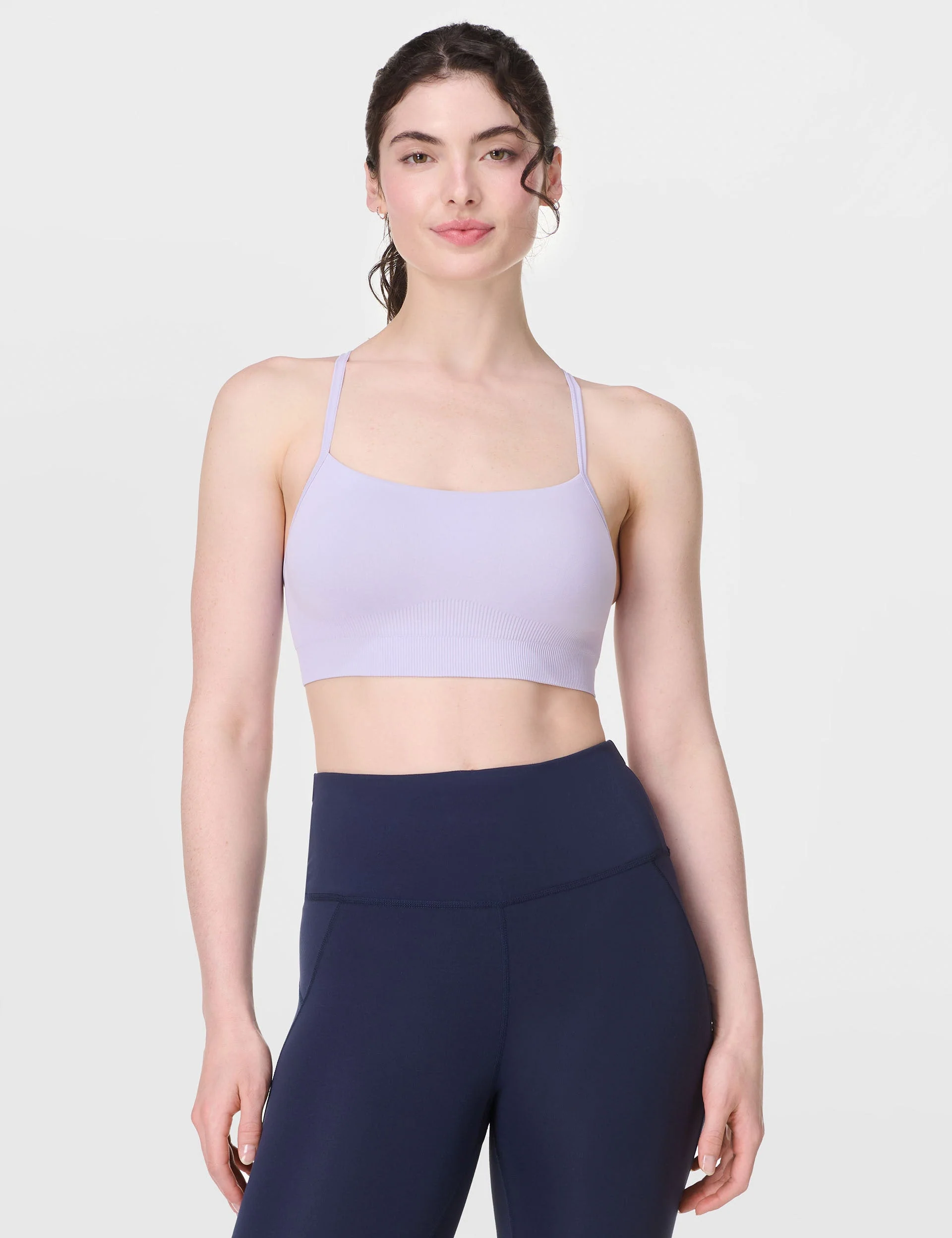 Spirit Restored Yoga Bra - Heather Purple