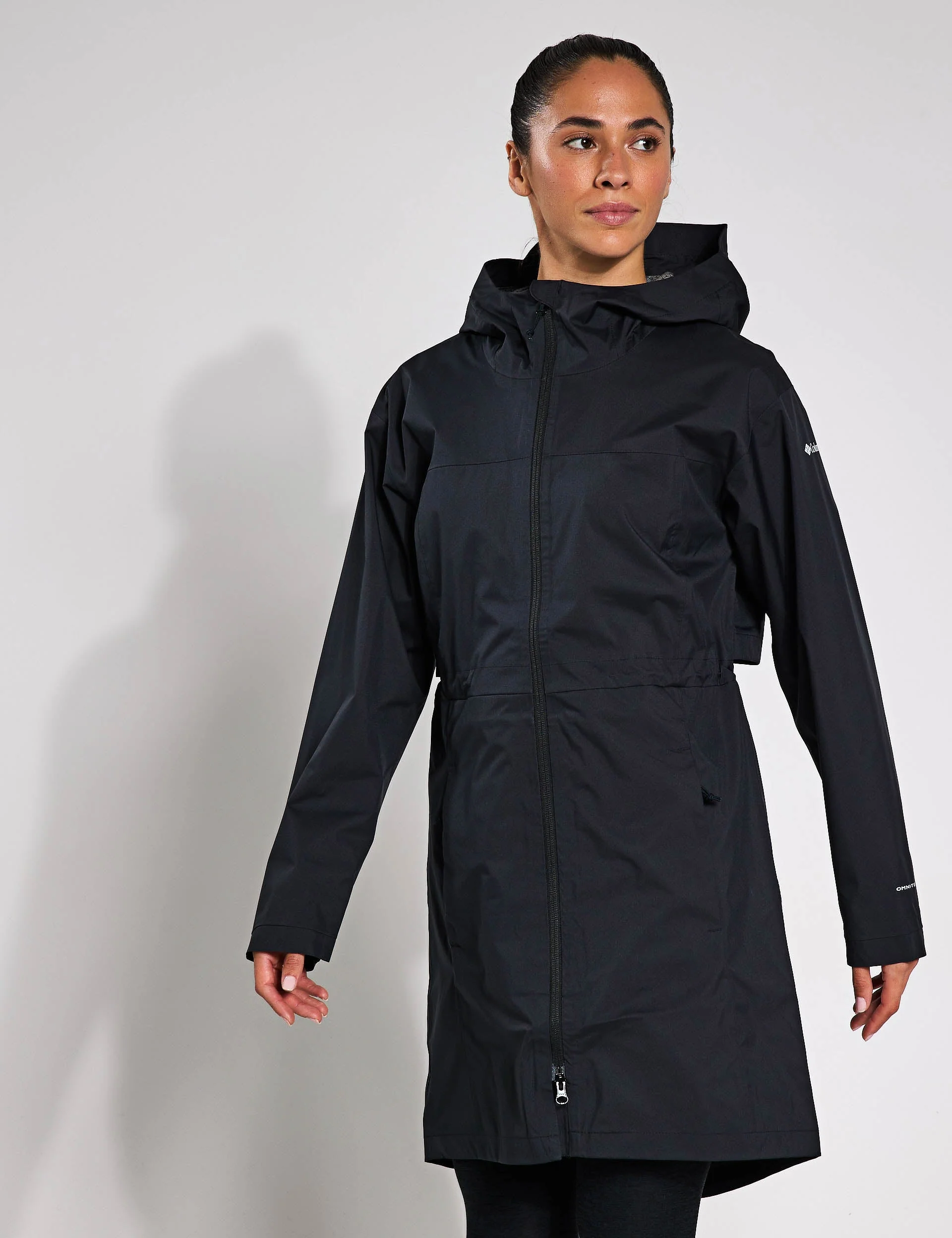 Weekend Adventure II Long Waterproof Jacket - Black