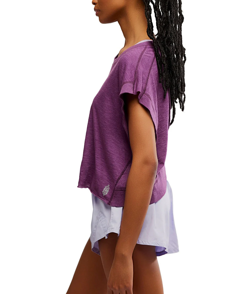 My Time Tee - Black Cherry