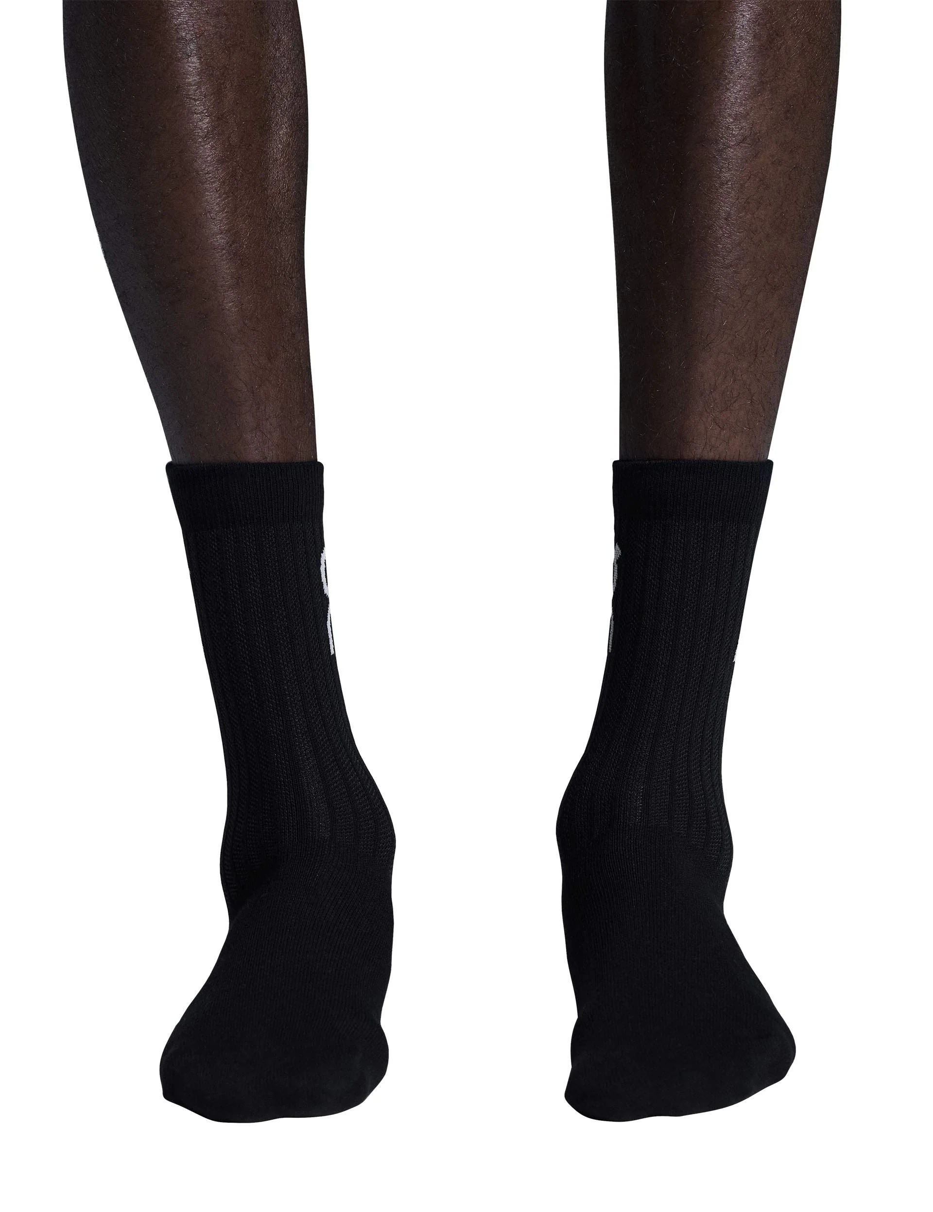 Logo Sock High 3P - Black