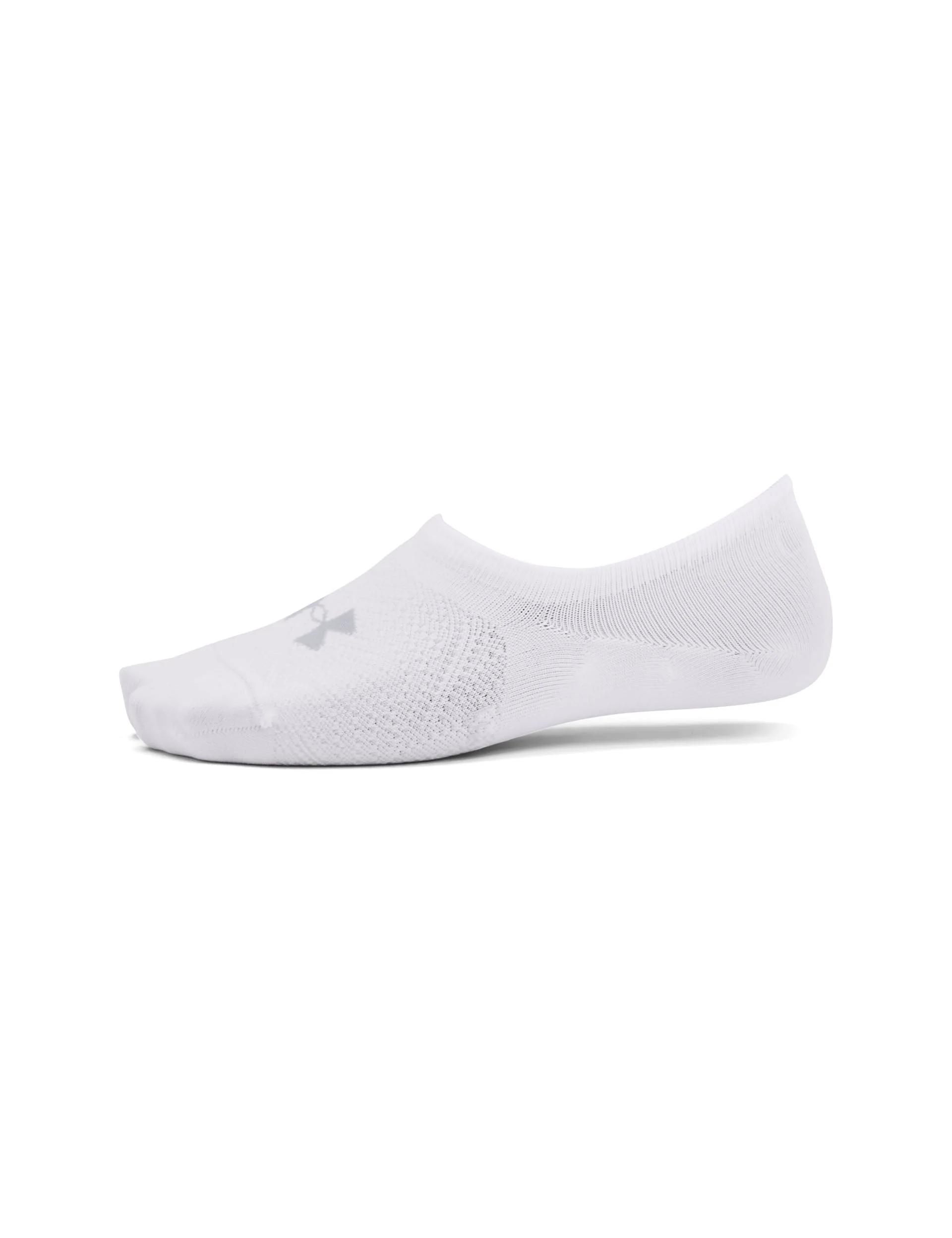 Breathe Lite Ultra 3-Pack Low Liner Socks - White/Mod Grey