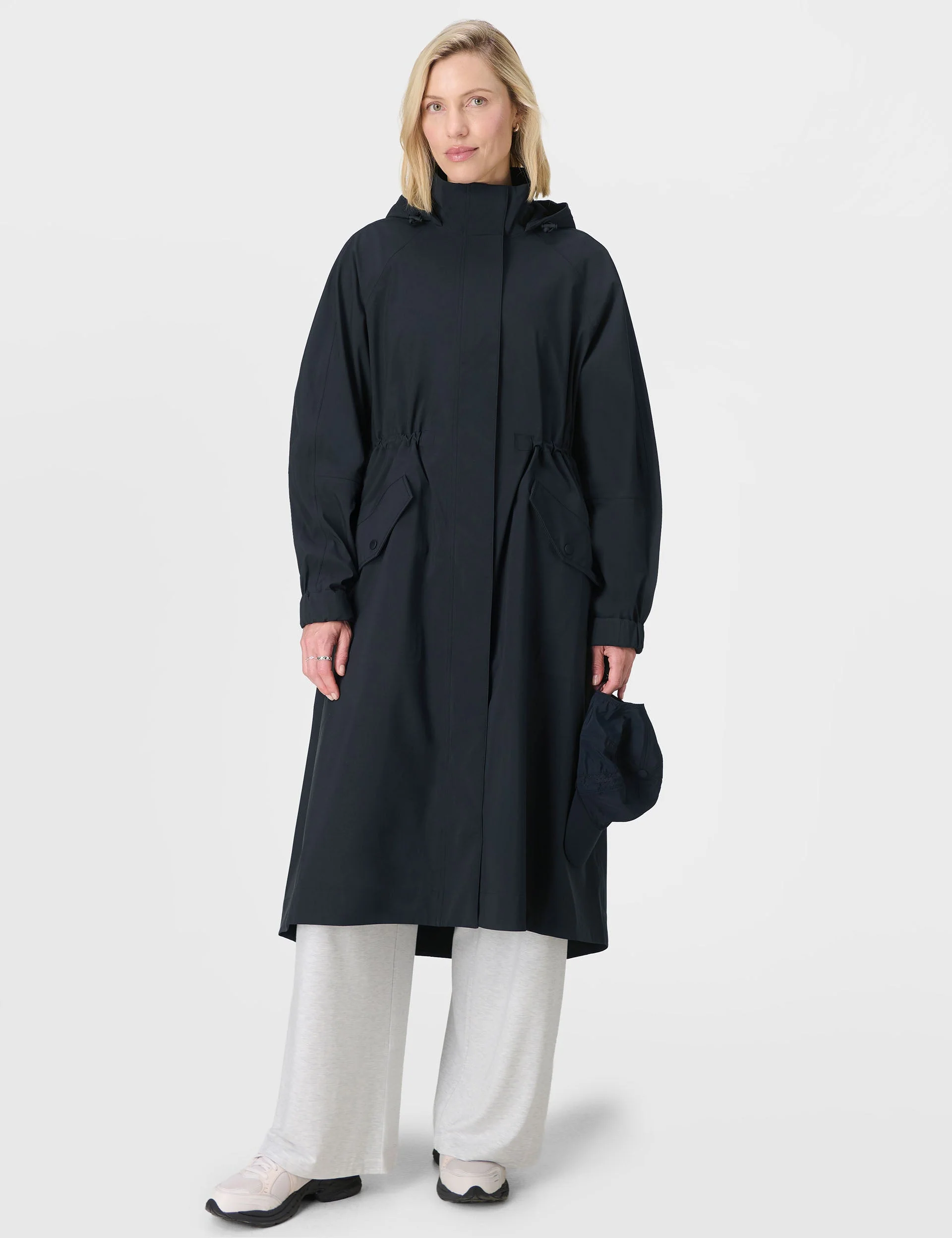 Motion Technical Longline Parka - Black