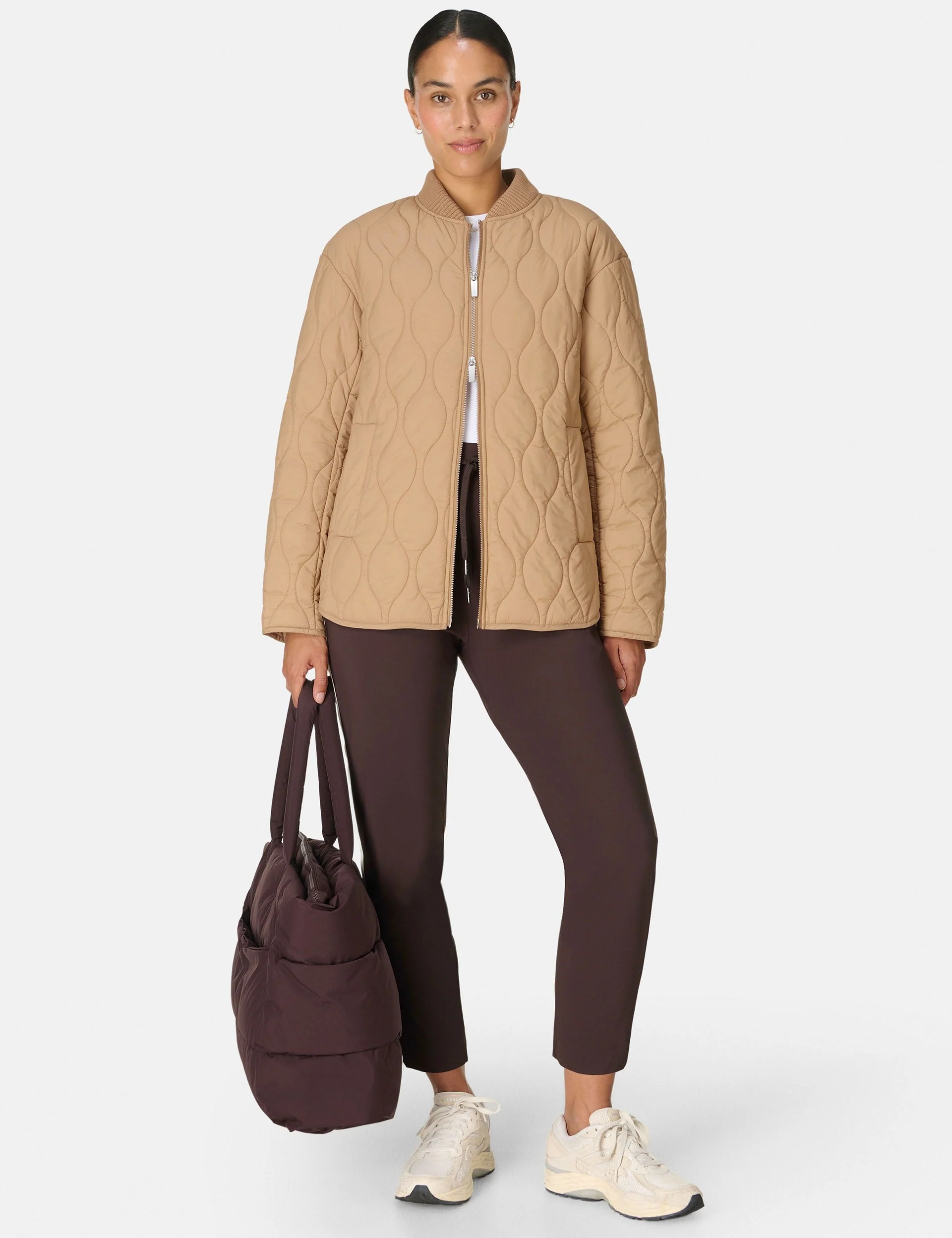 On The Move Jacket - Golden Beige