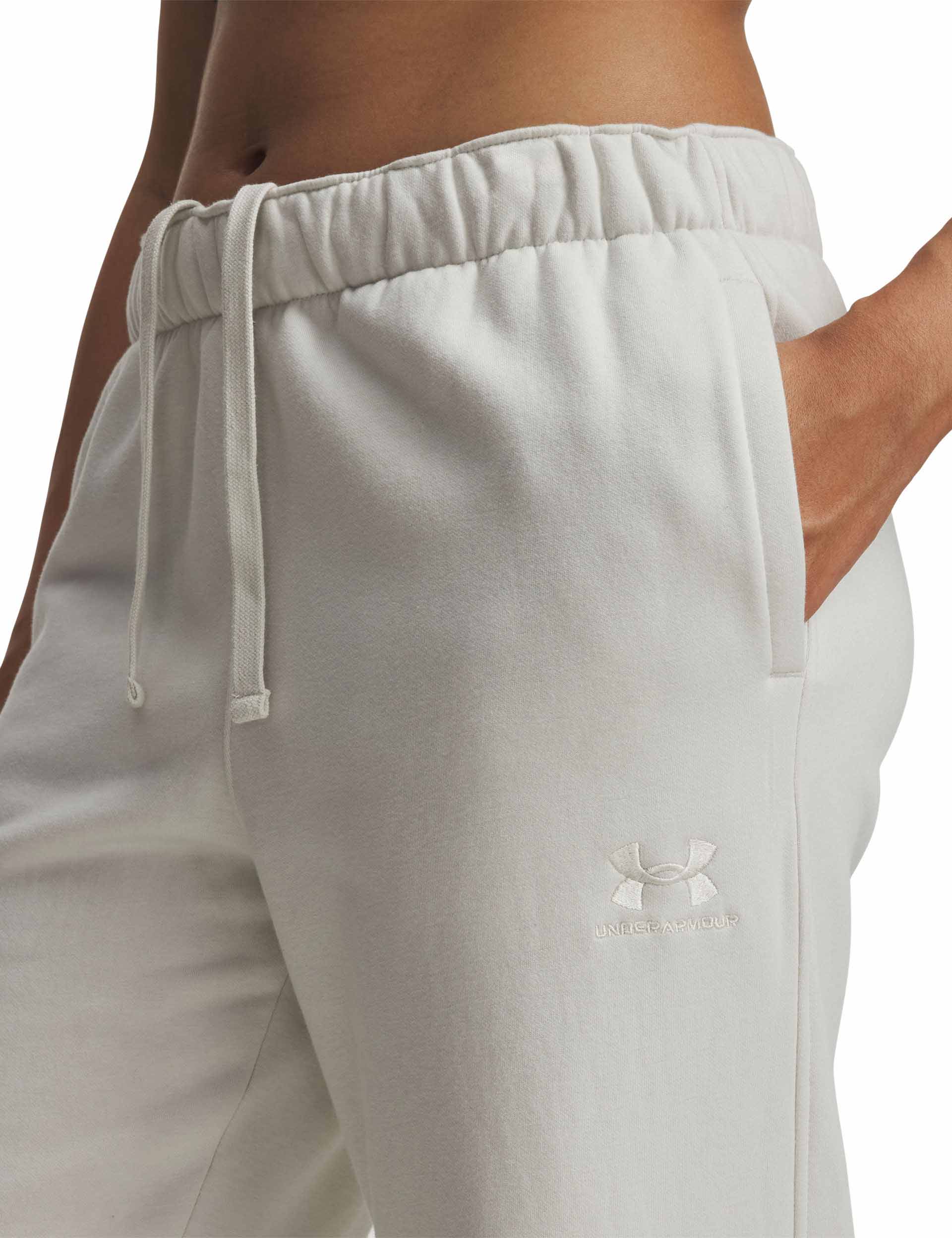 Icon Vida Fleece Pants - Summit White