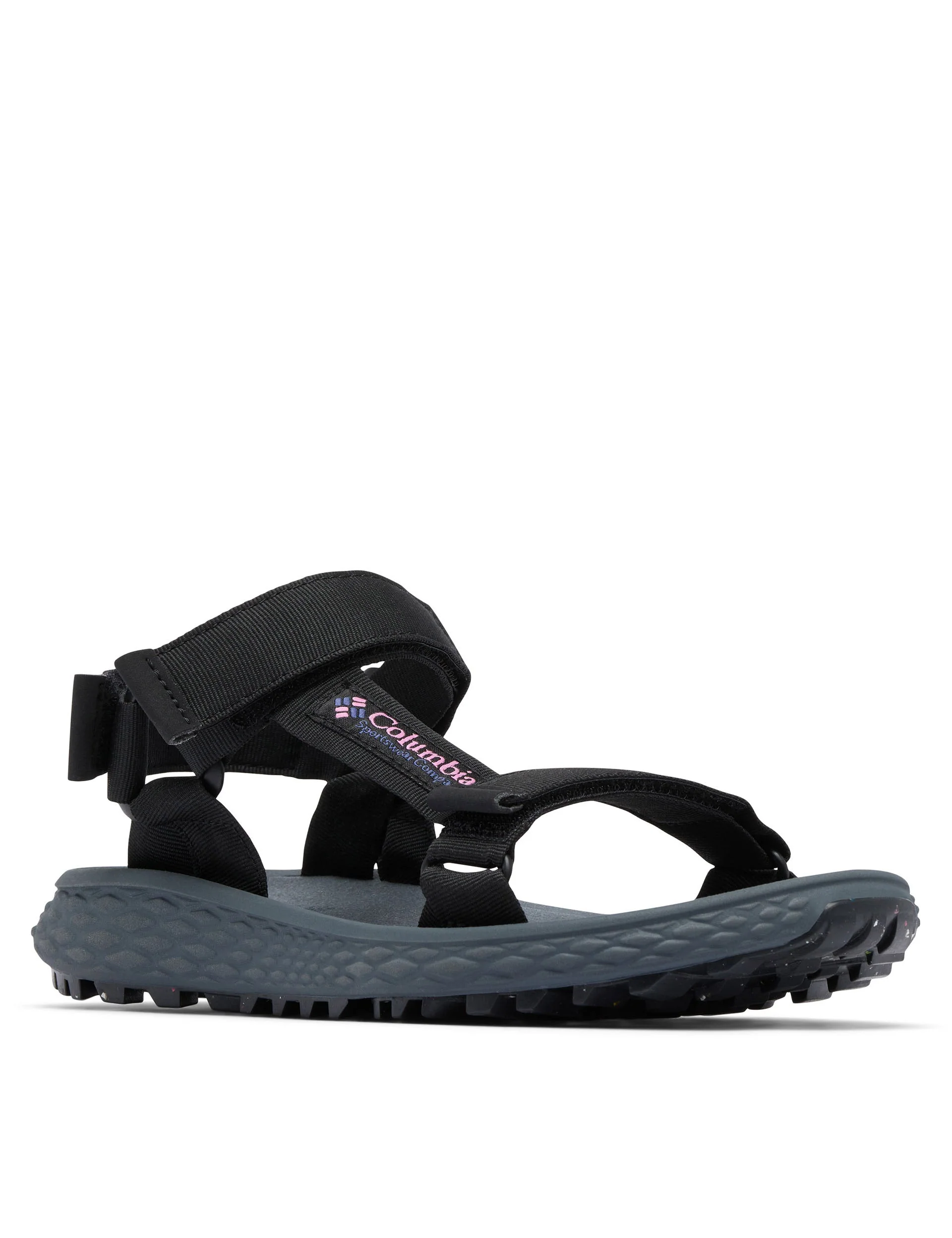 Konos Globetrot Sandal - Black/Cosmos