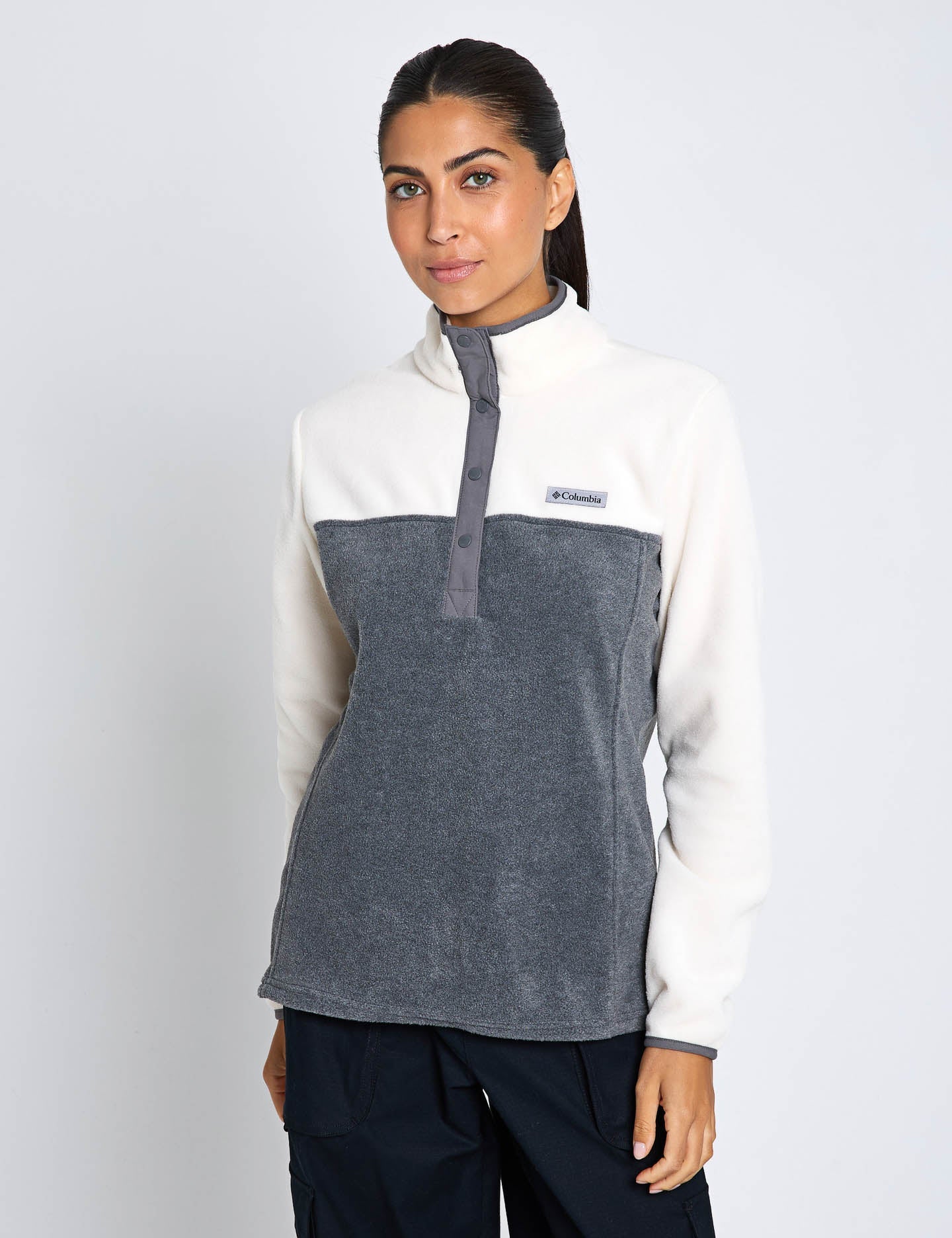 Benton Springs Half Snap Pullover - City Grey Heather