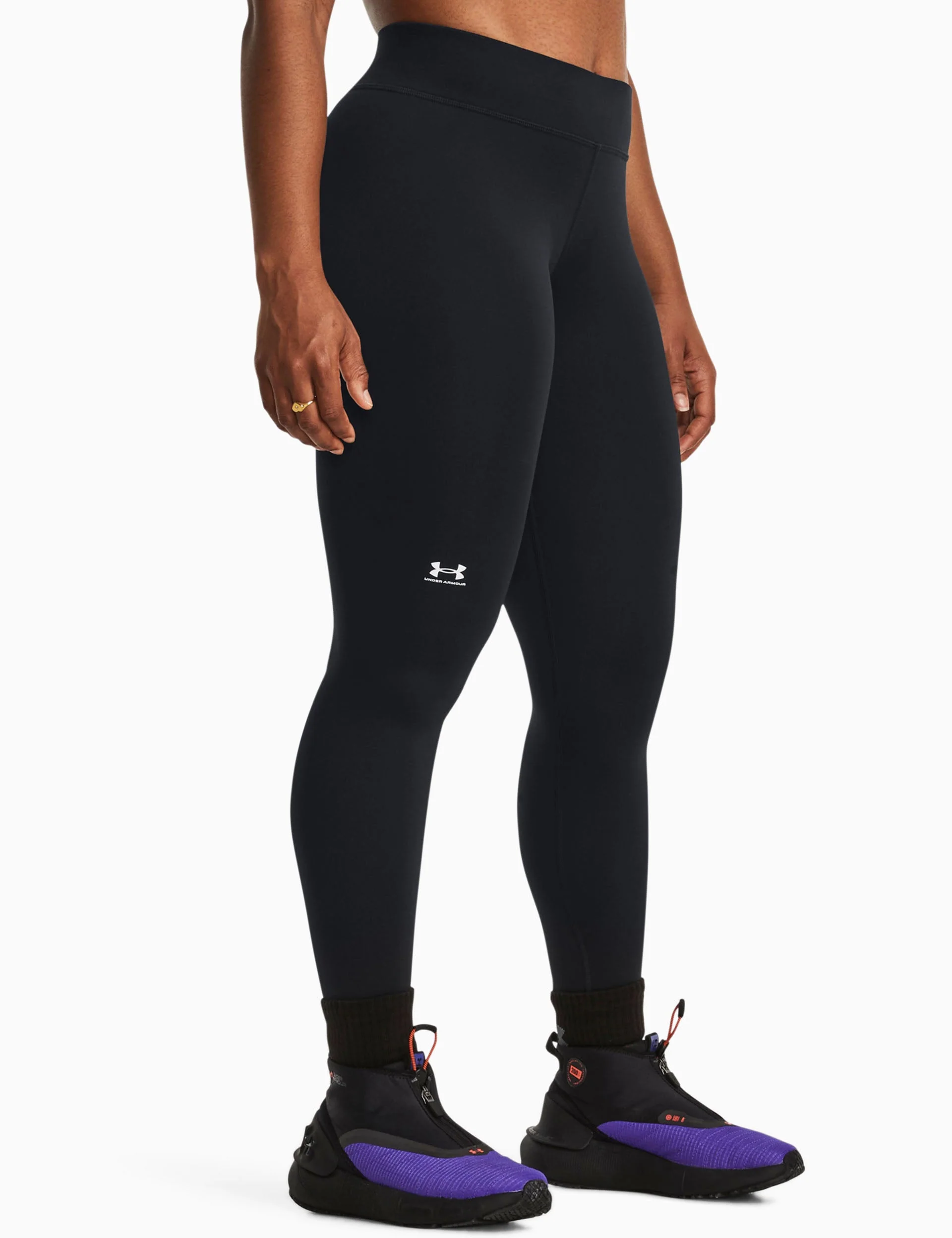 ColdGear Leggings - Black/White