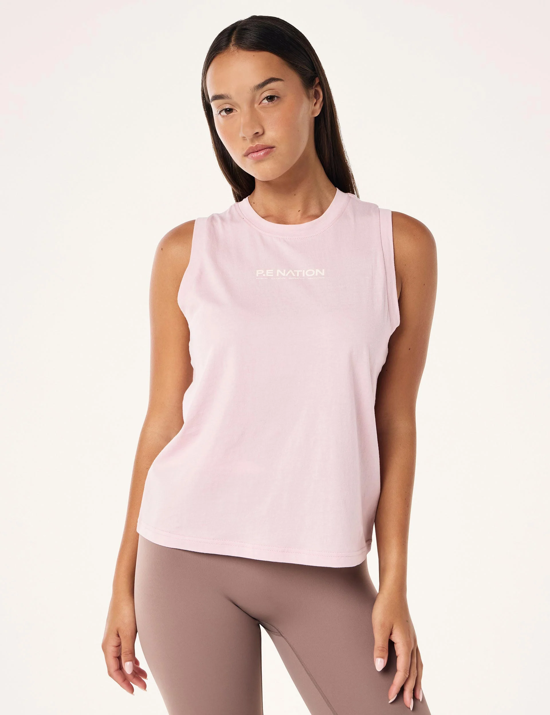 Shuffle Tank - Chalk Pink