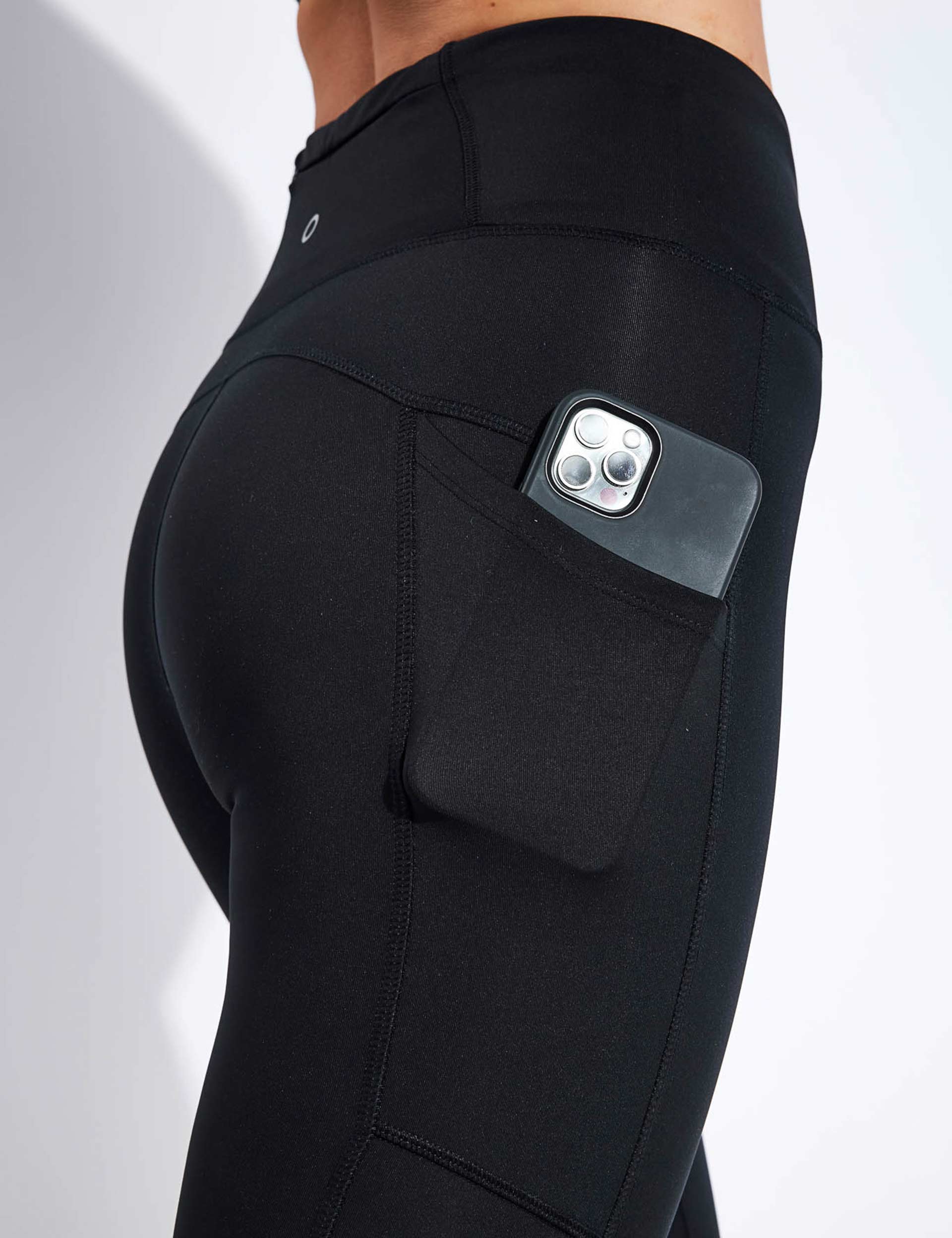 Go Move High Waisted Gym Leggings - Black