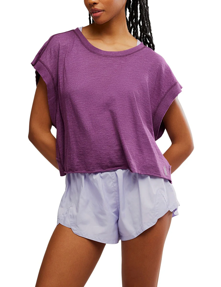 My Time Tee - Black Cherry