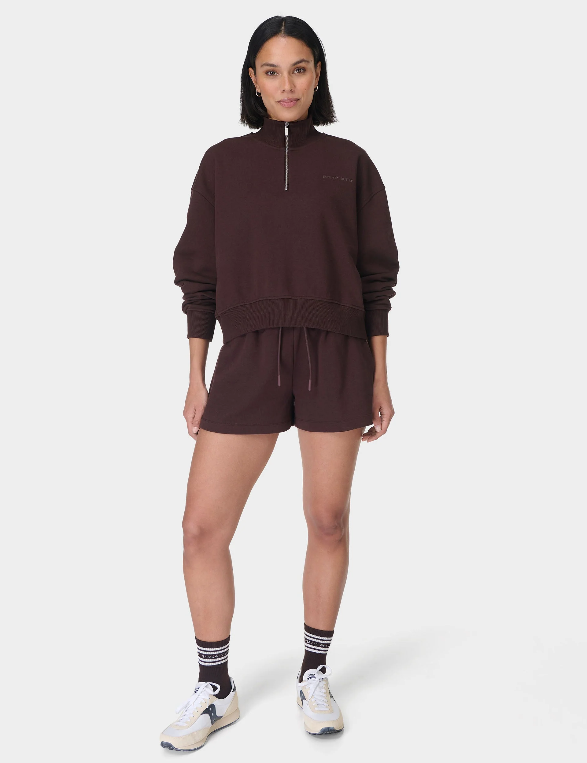 Revive Boxy Short - Sable Brown