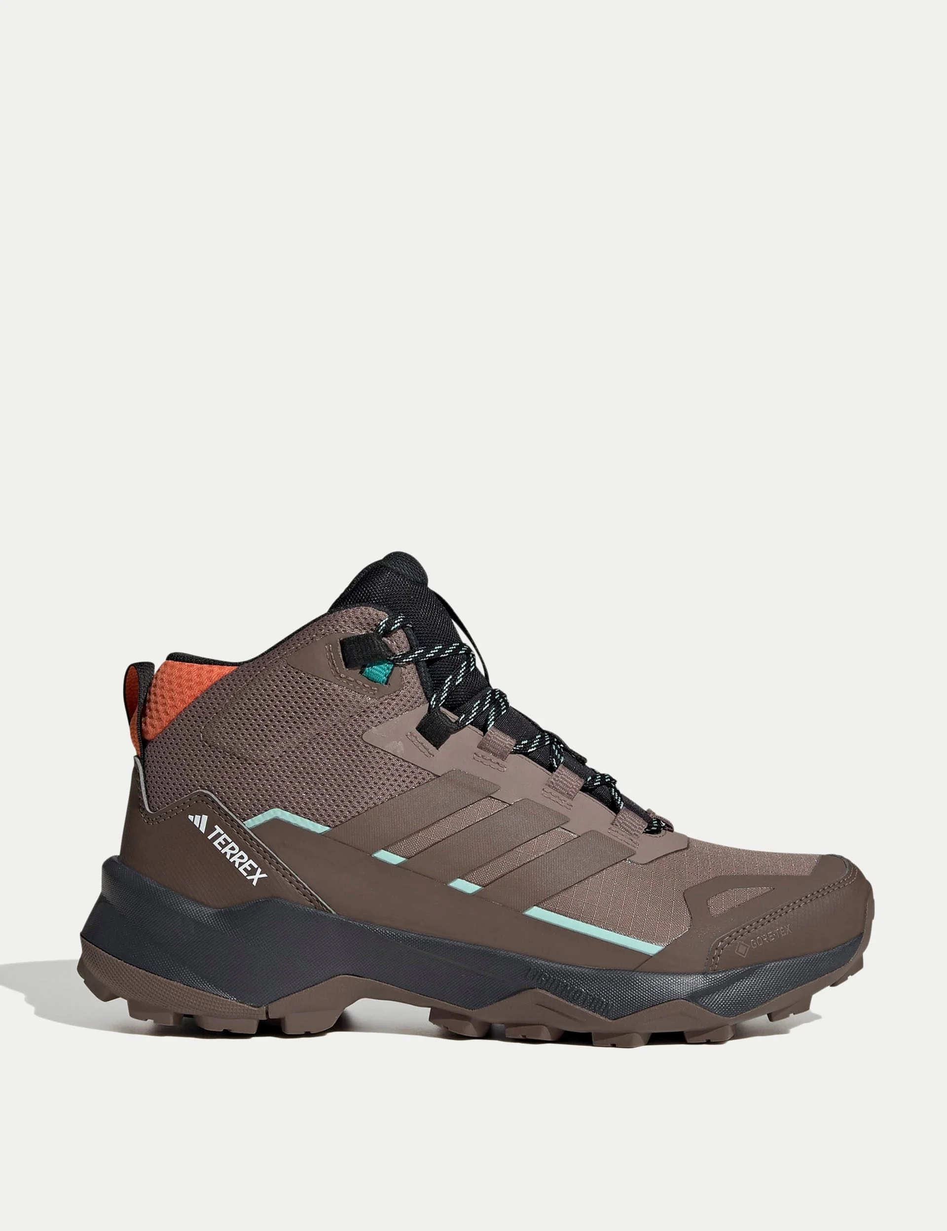 Terrex Skychaser AX5 Mid GORE-TEX Hiking Shoes - Trace Brown/Earth Strata/Semi Impact Orange