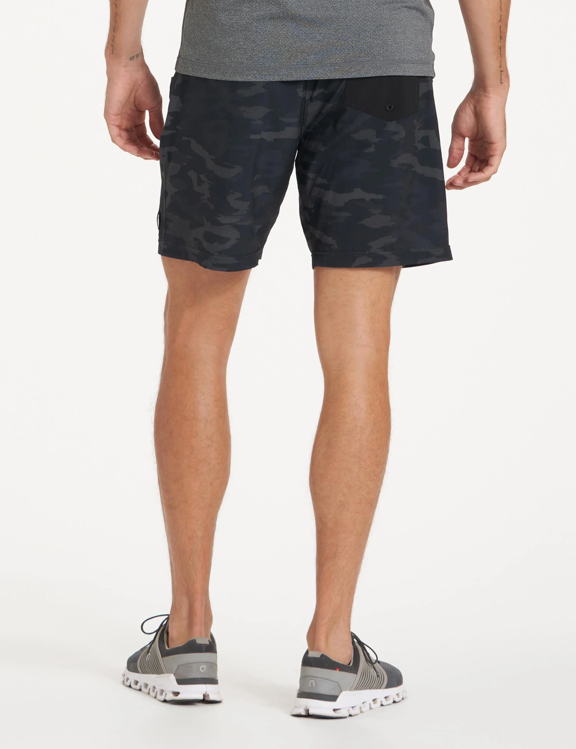 Kore Short - Black Watercolor Camo