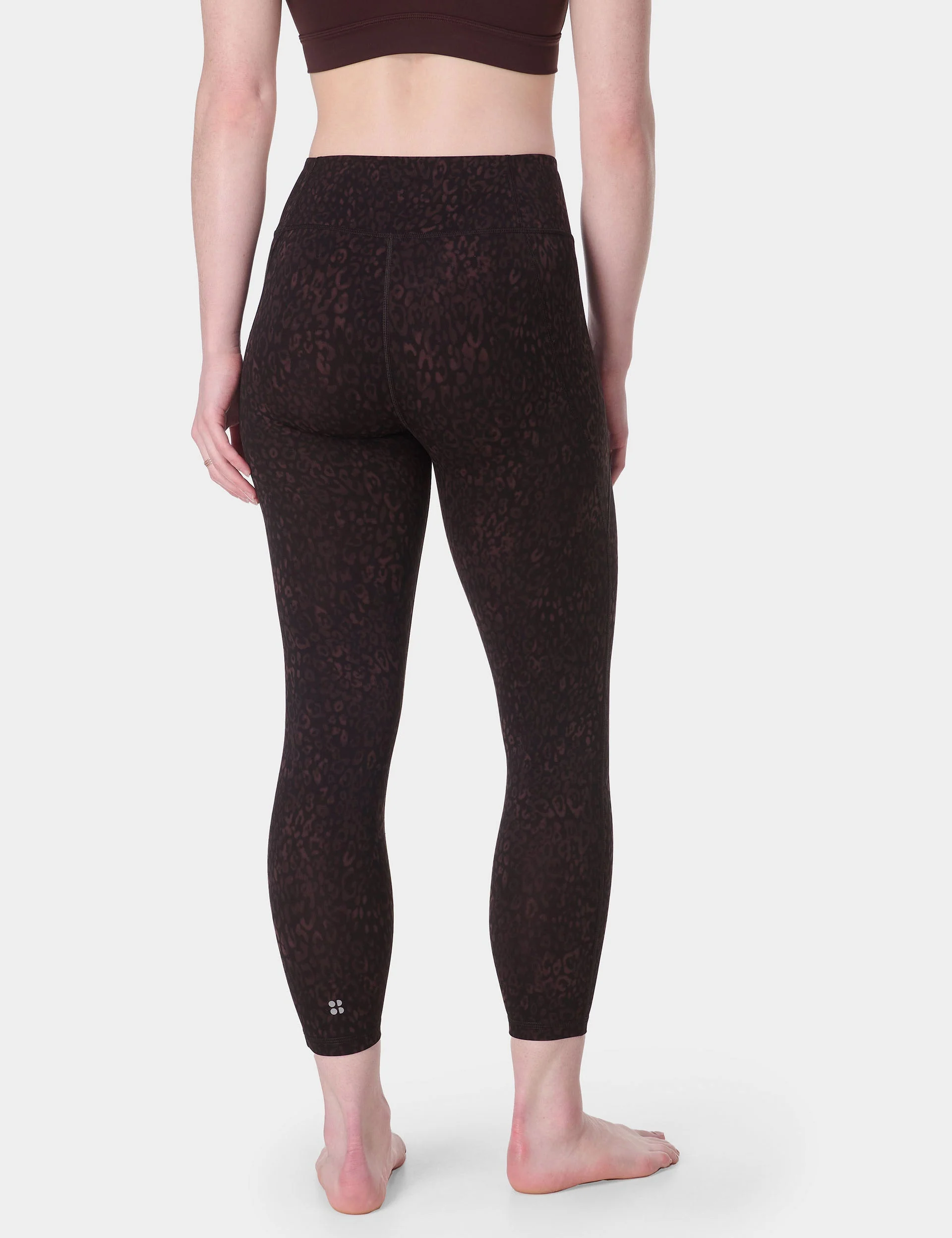Ultimate Studio 7/8 Leggings - Brown Panther Print