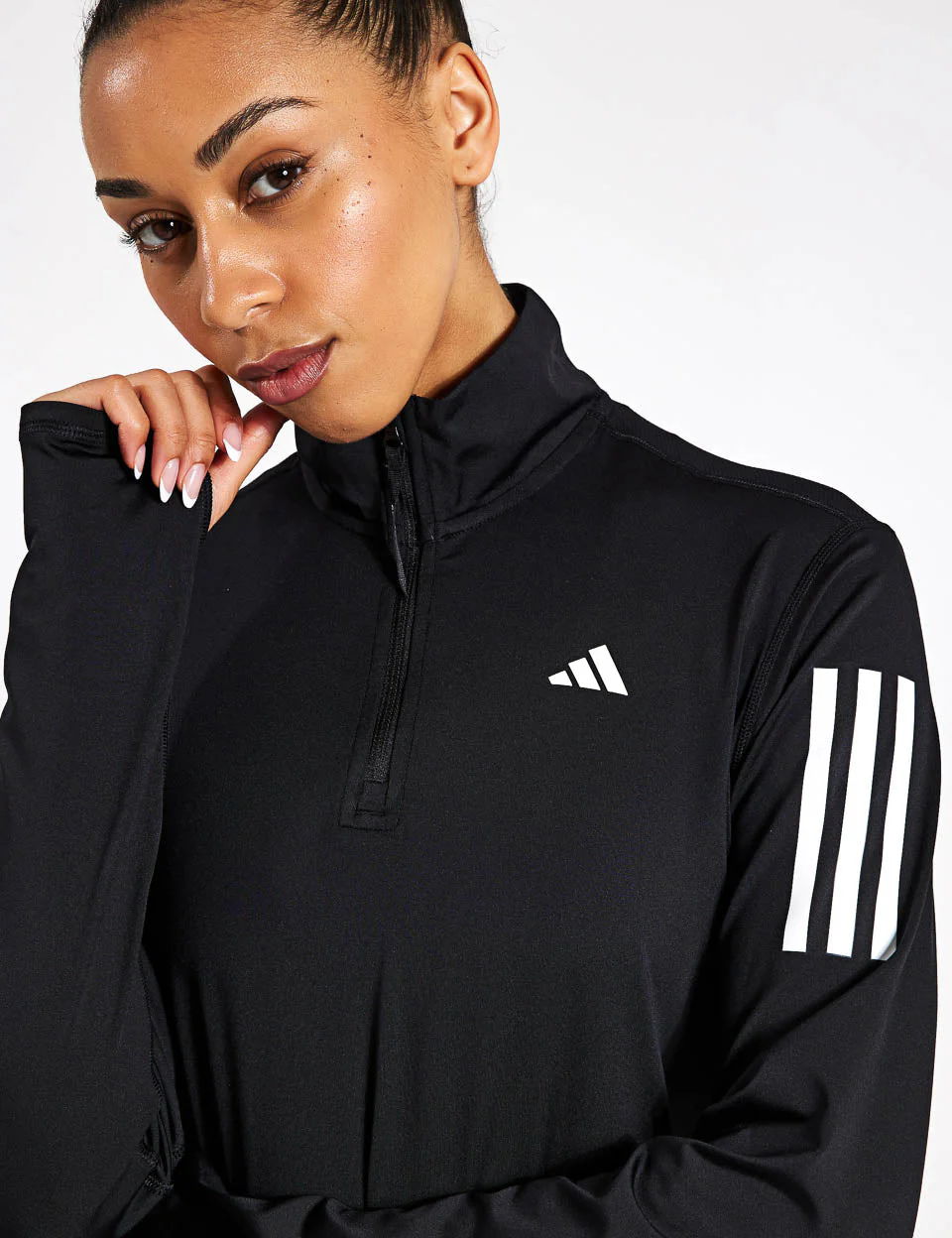 Own the Run Half-Zip Jacket - Black
