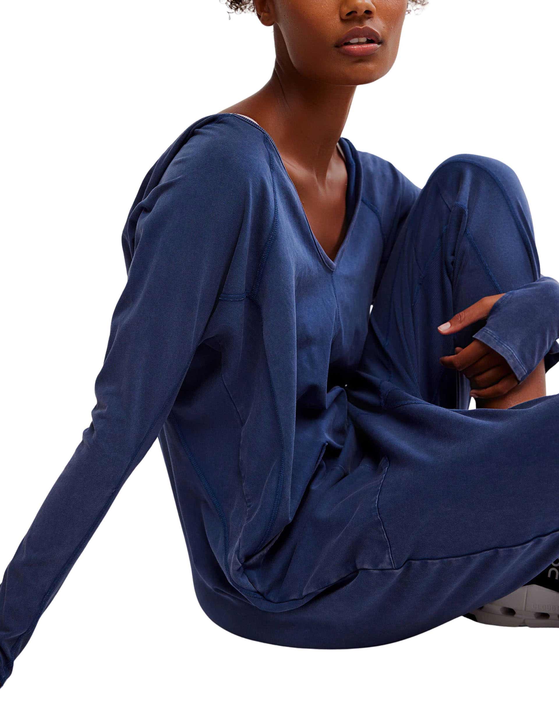 Hot Shot Long-Sleeve Onesie - Midnight Navy