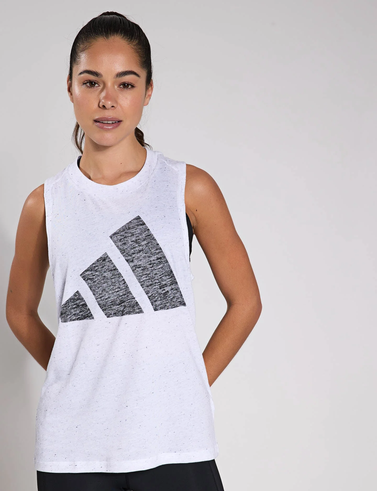 Essentials Winners Tank Top - White/Black