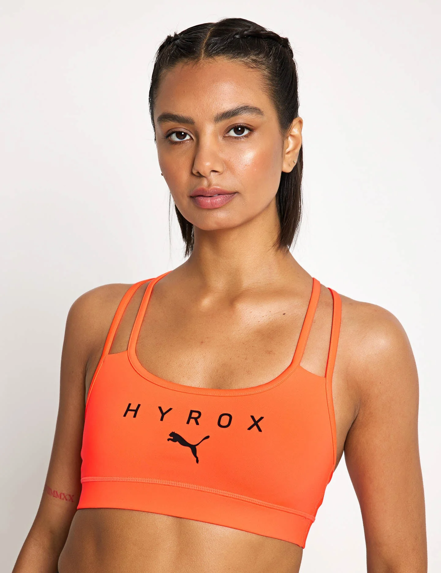 Puma x Hyrox Move Strappy Bra - Glowing Red
