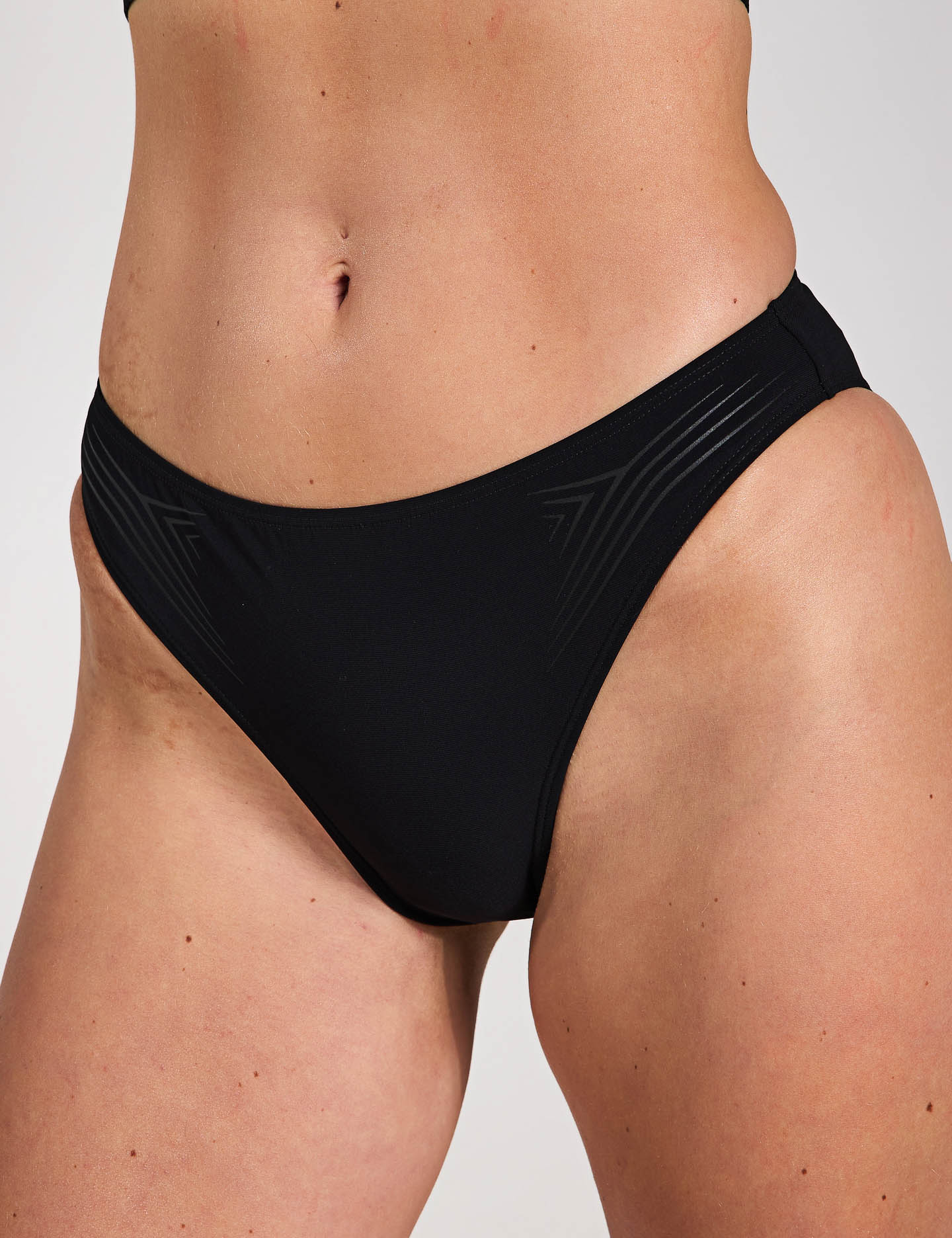 Lanelux Y-Back Bikini - Black