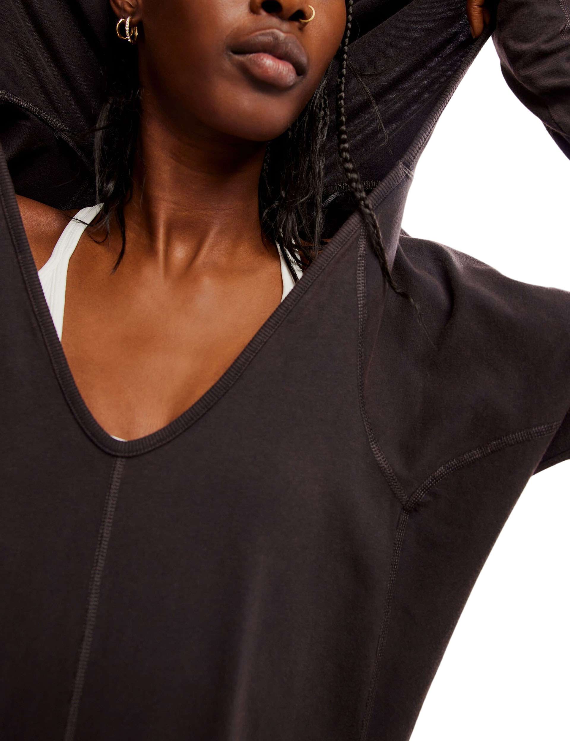 Hot Shot Long-Sleeve Onesie - Black