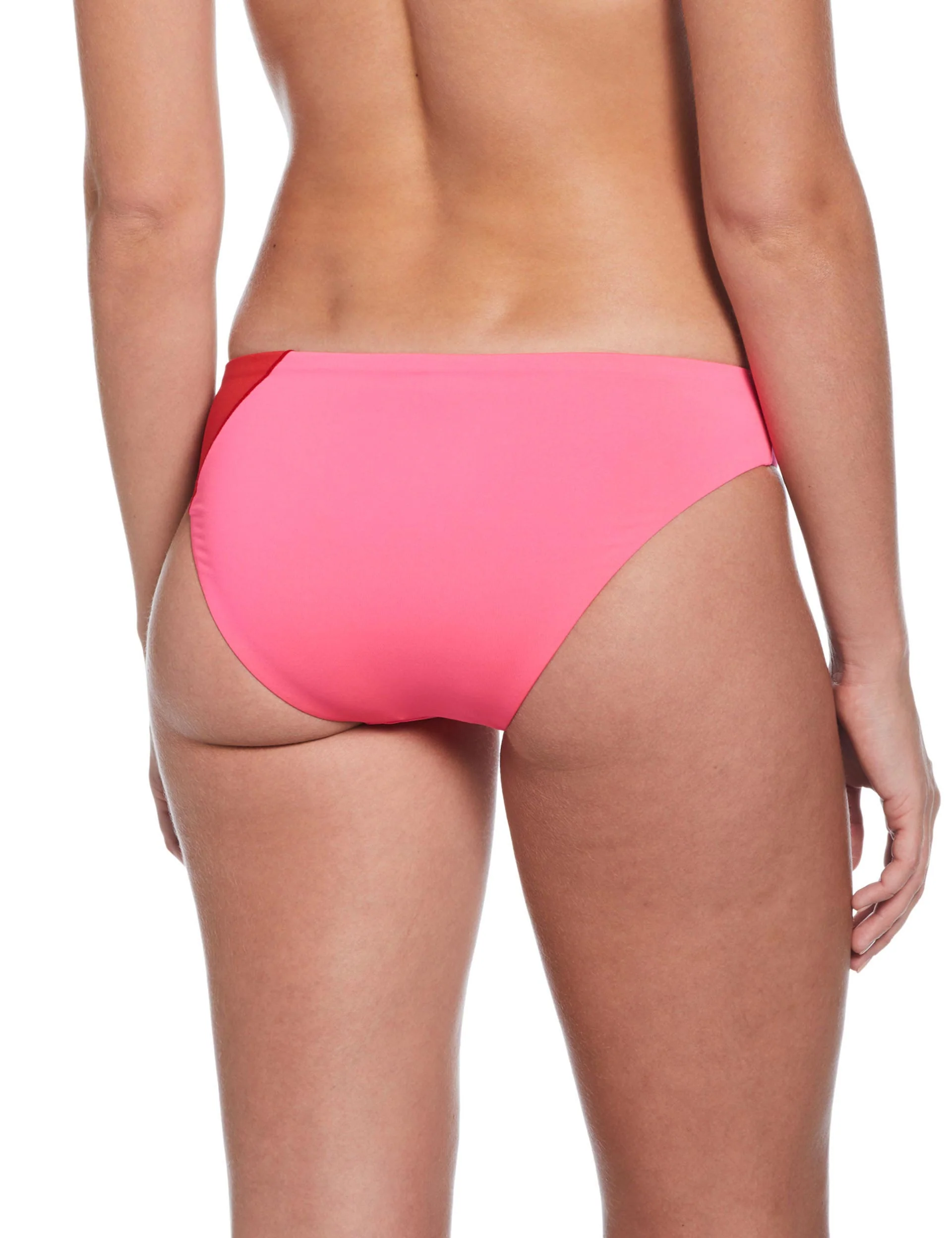 Colour Block Hipster Bikini Bottom - University Red