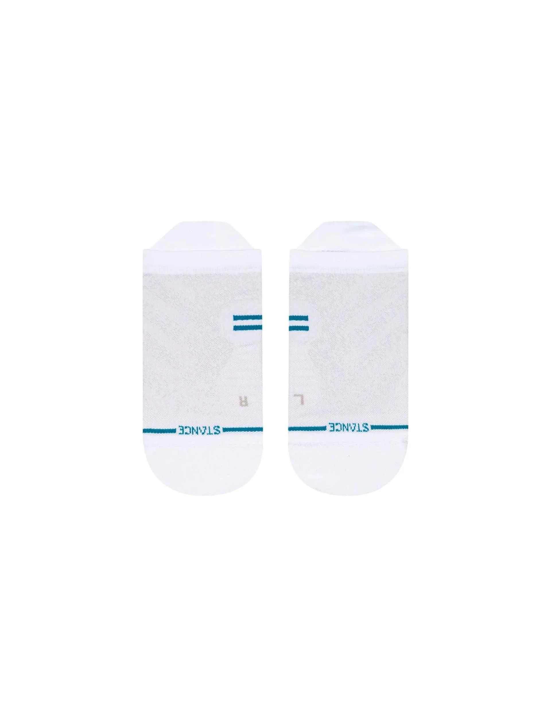 Run Ultra Light Tab Sock - White