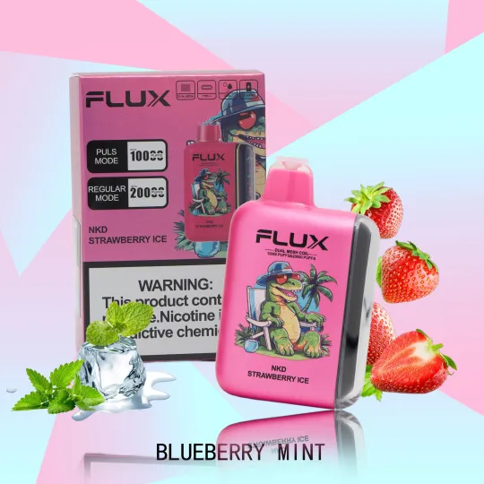 FLUX NKD STRAWBERRY ICE 20000 PUFFS