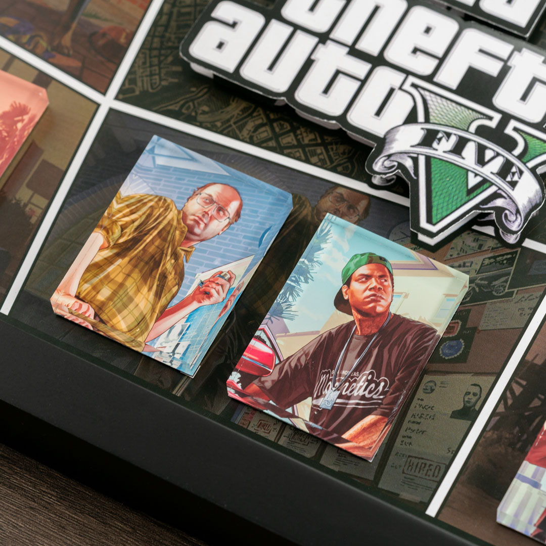 Framed Grand Theft Auto V