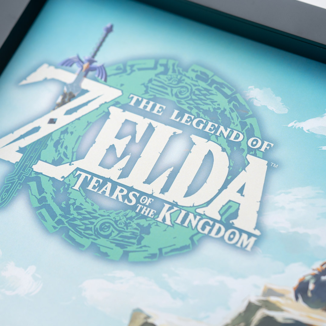 Framed Zelda