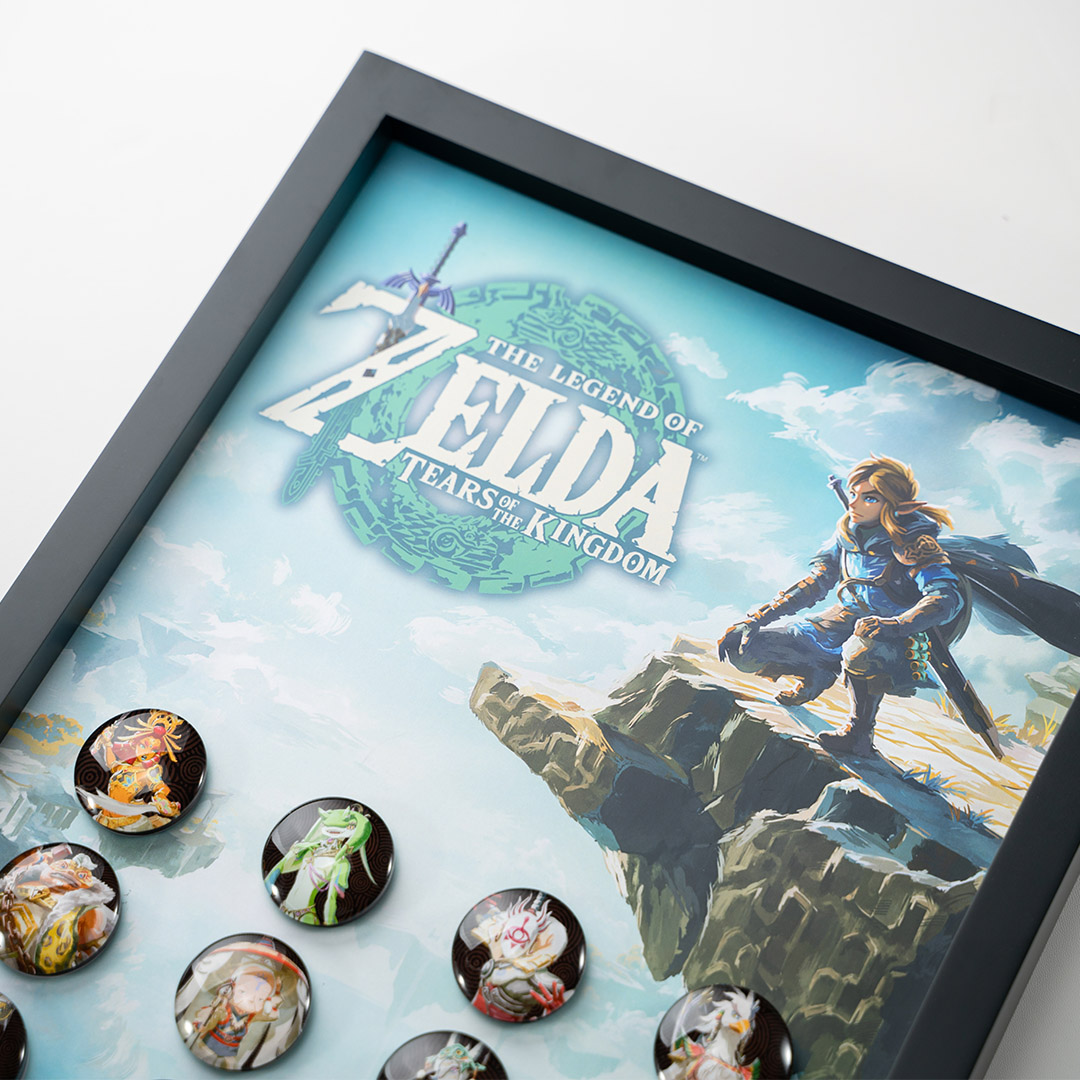 Framed Zelda