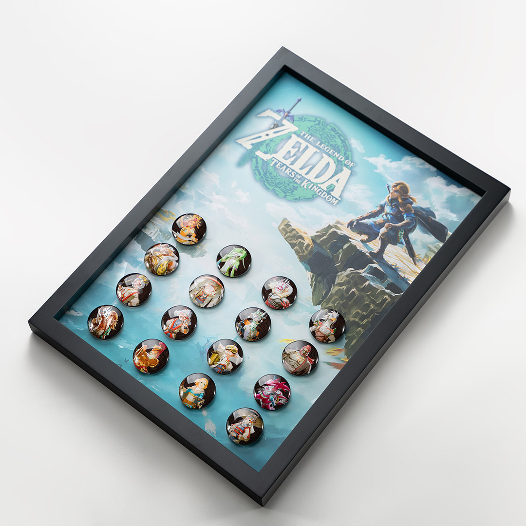 Framed Zelda