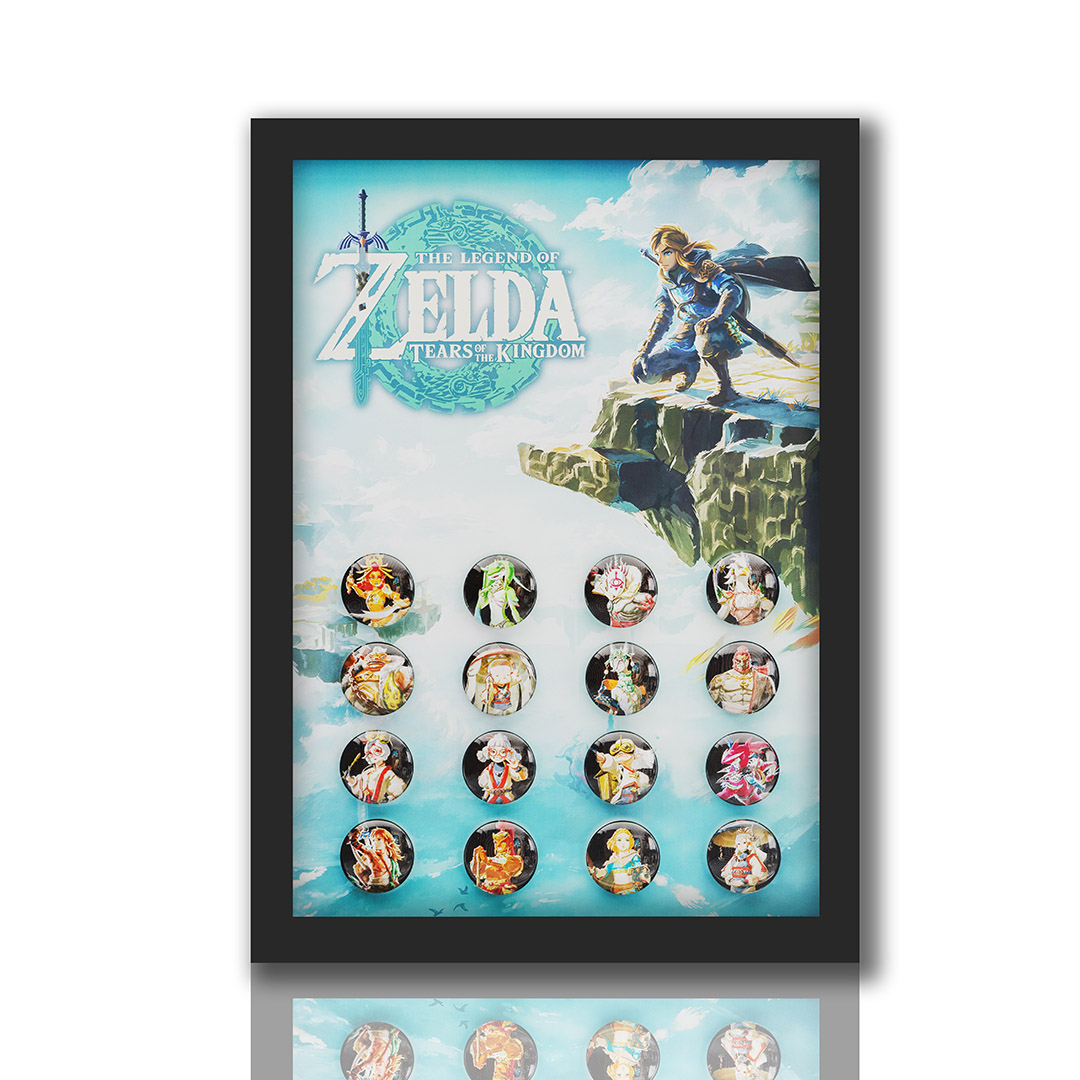 Framed Zelda
