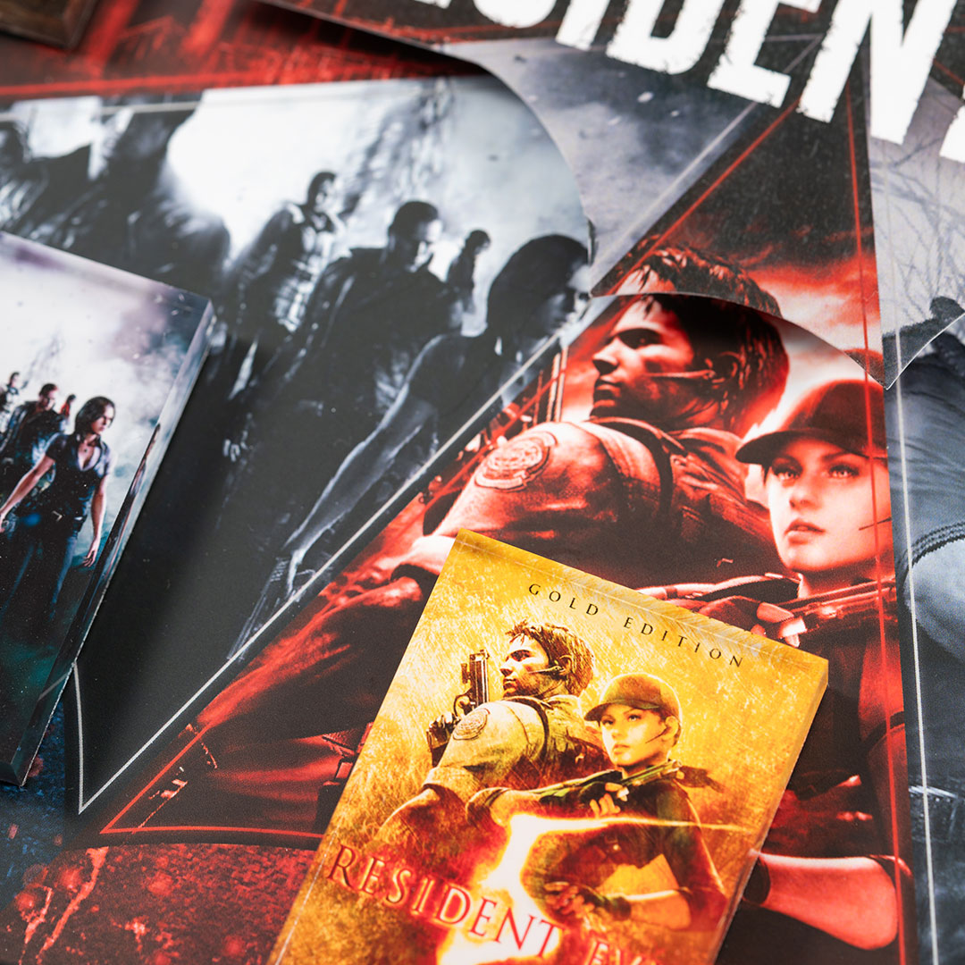 Framed Resident Evil