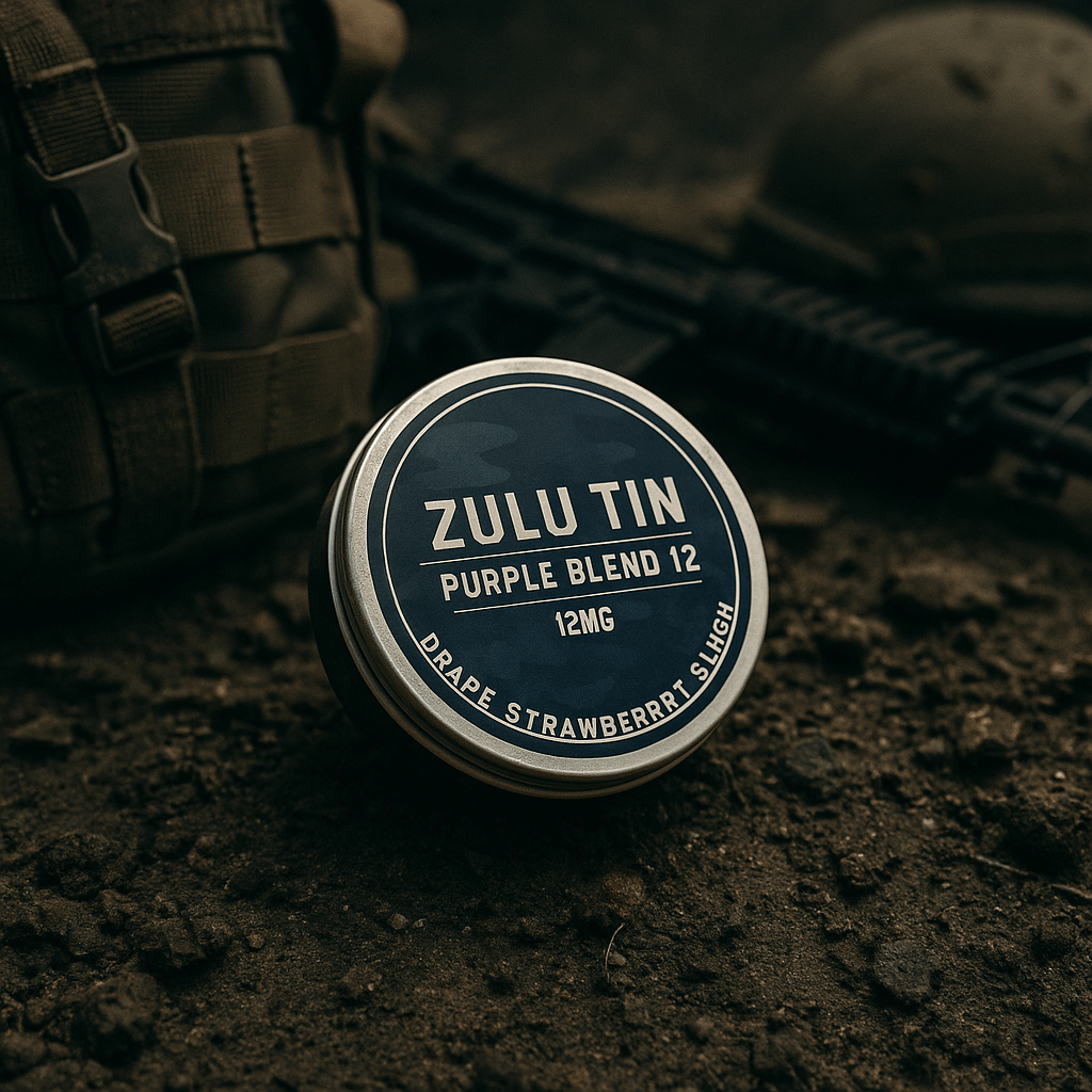 🍇 ZULU Purple Blend 12 – Grape Strawberry Slush (12mg) - ZULUTIN