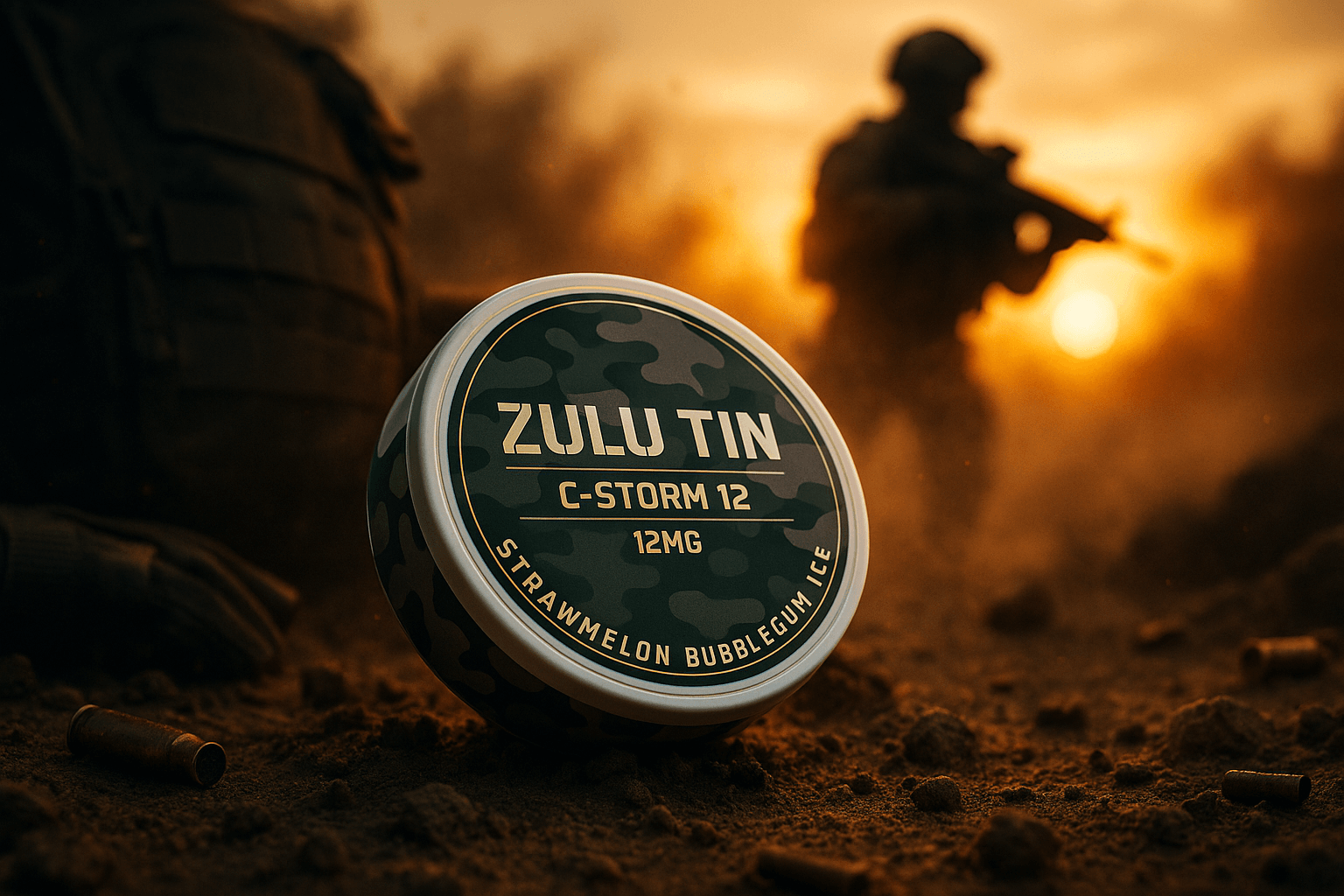 🍓 ZULU C-Storm 12 – StrawMelon Bubblegum Ice (12mg) - ZULUTIN