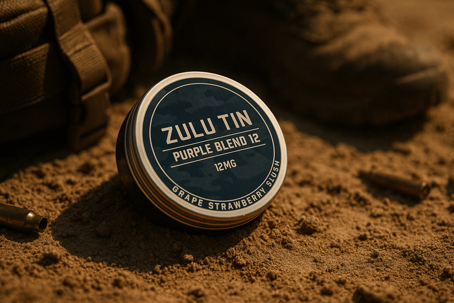 🍇 ZULU Purple Blend 12 – Grape Strawberry Slush (12mg) - ZULUTIN