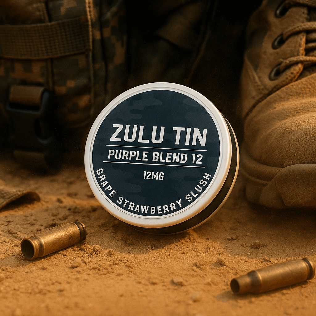 🍇 ZULU Purple Blend 12 – Grape Strawberry Slush (12mg) - ZULUTIN