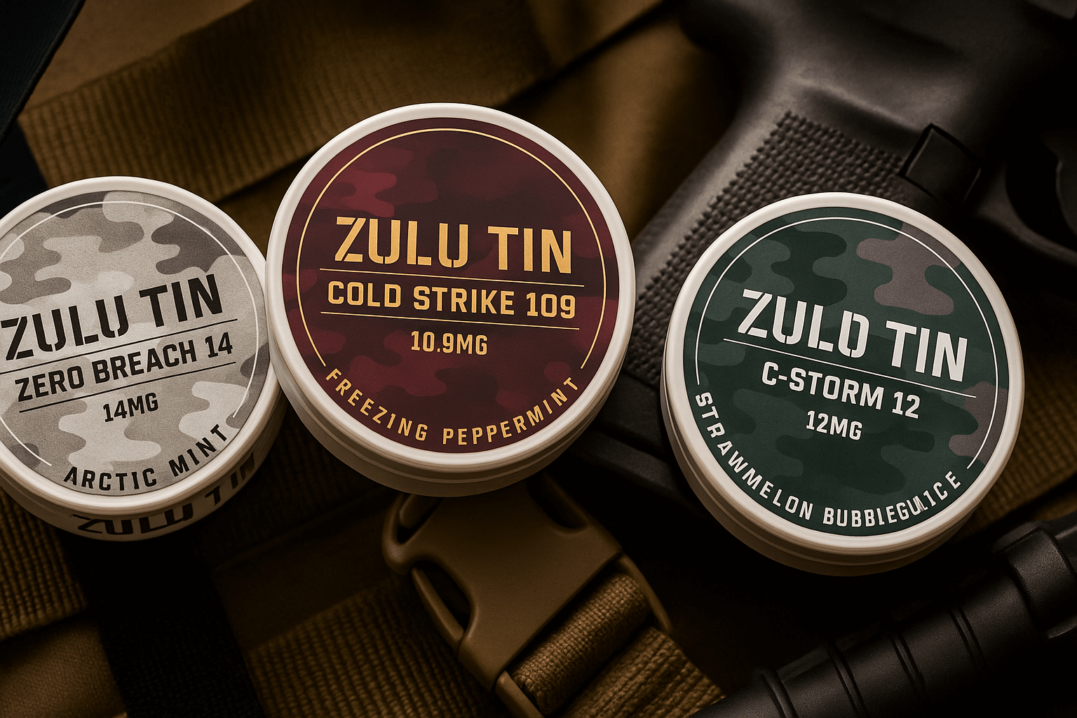 ZULUTIN — Tactical 3-Pack Edition - ZULUTIN