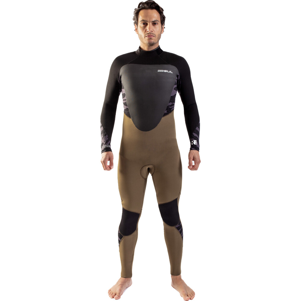 GUL Mens Response 5/3mm GBS Back Zip Wetsuit