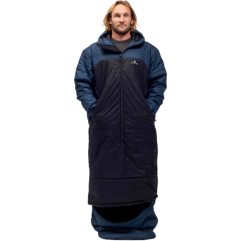 Voited Premium Camping Wearable Sleeping Bag Black/Navy