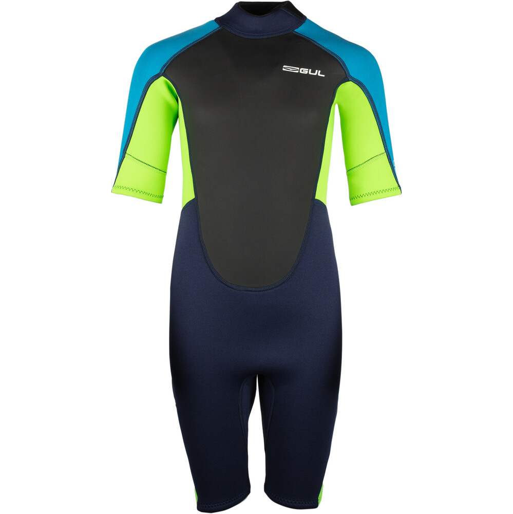 GUL Junior Response 3/2mm Back Zip Shorty Wetsuit
