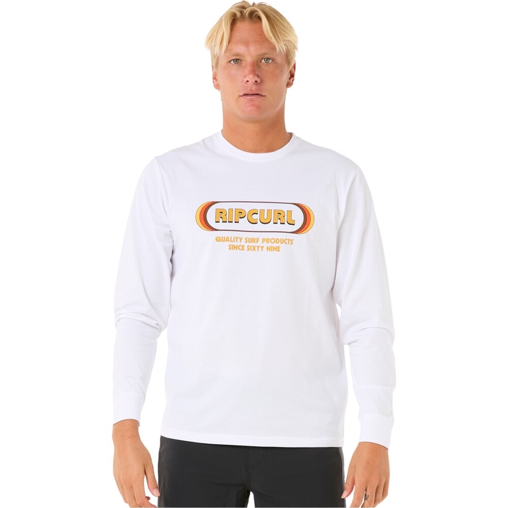 Rip Curl Mens Icons Of Surf Long Sleeve Rash Tee