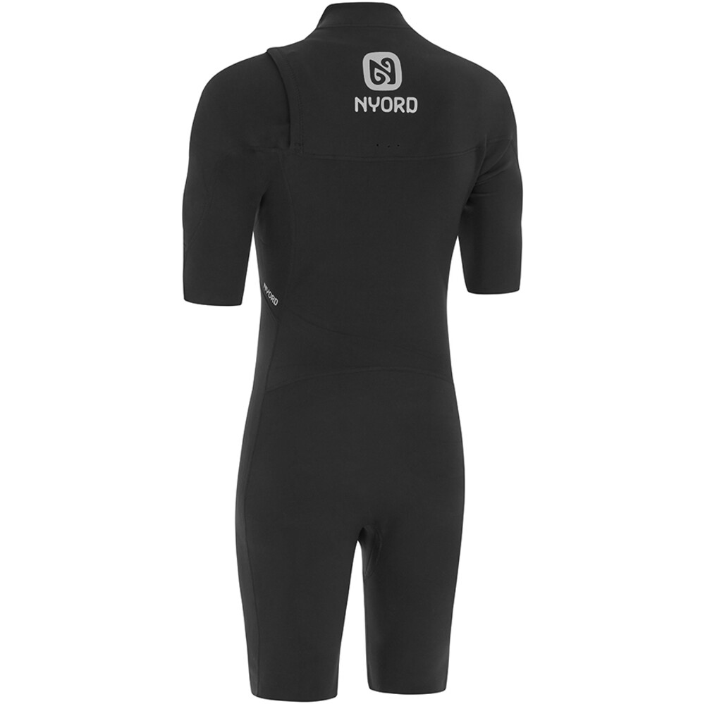 Nyord Mens Tempus 2/2mm Chest Zip Shorty Wetsuit