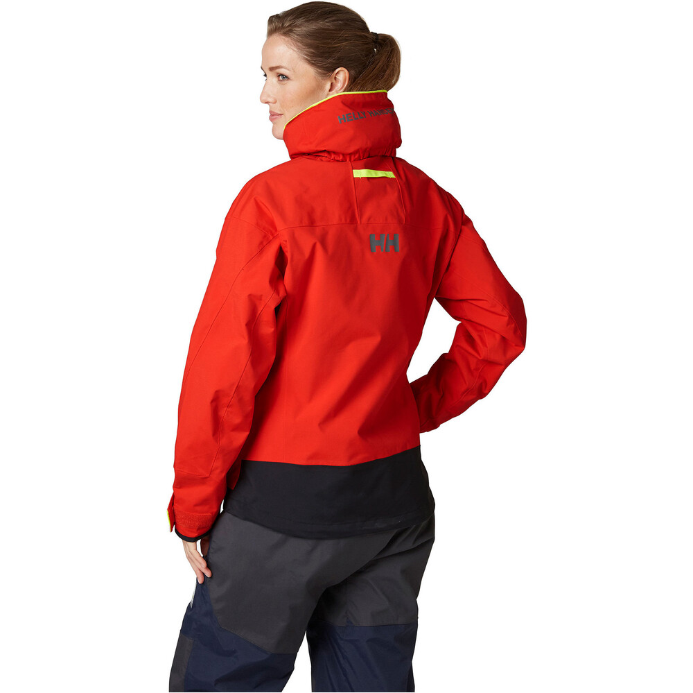 Helly Hansen Womens Pier Coastal Sailing Jacket Alert Red