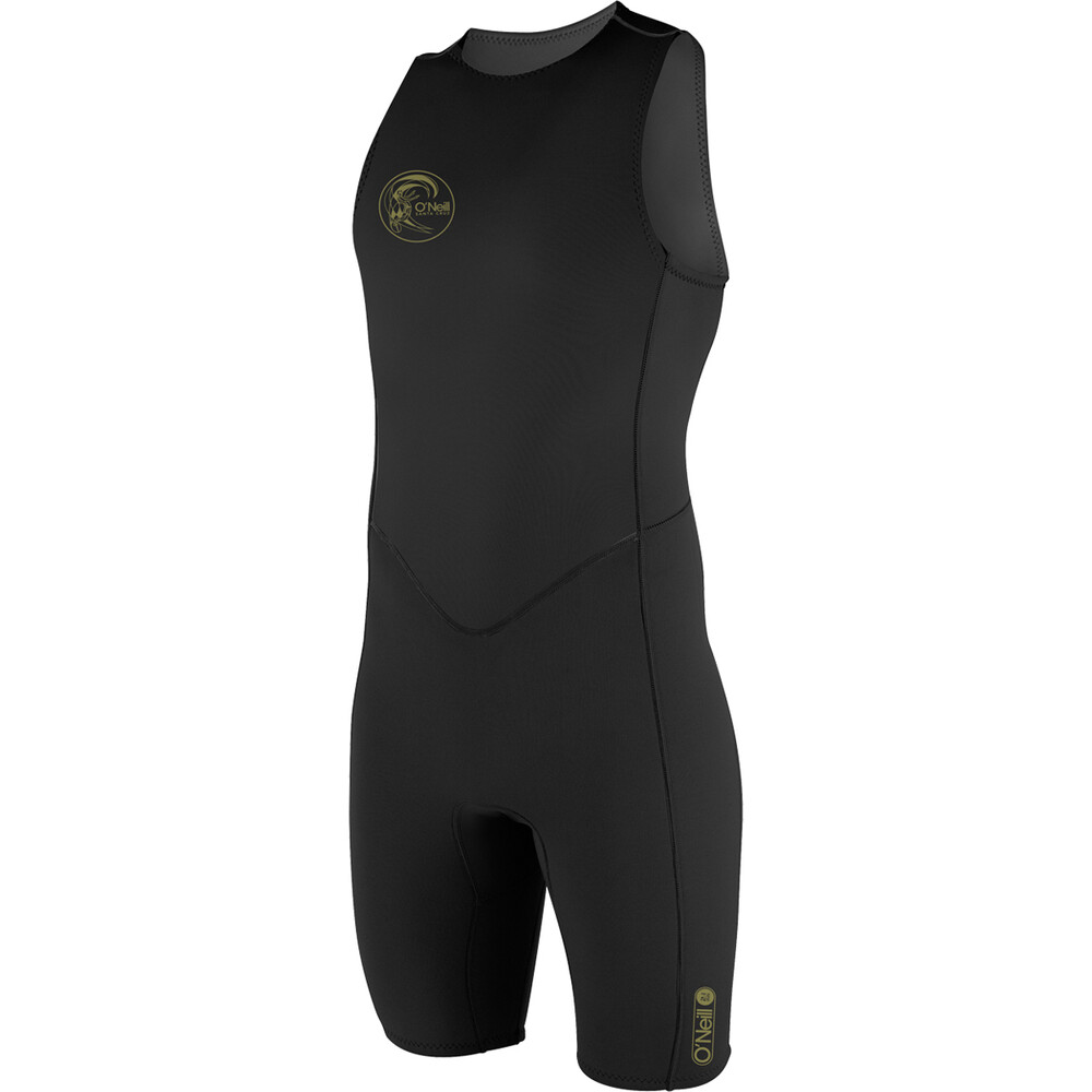 ONeill Mens O'Riginal 2mm Back Zip Short John Wetsuit
