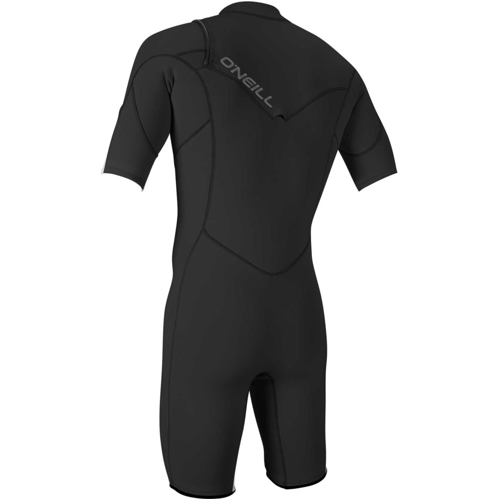 ONeill Mens Hammer 2mm Chest Zip Shorty Wetsuit Black