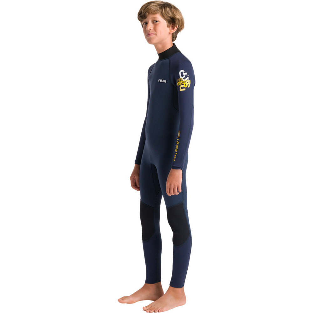 CSkins Junior NuWave Element 3/2mm Back Zip Wetsuit